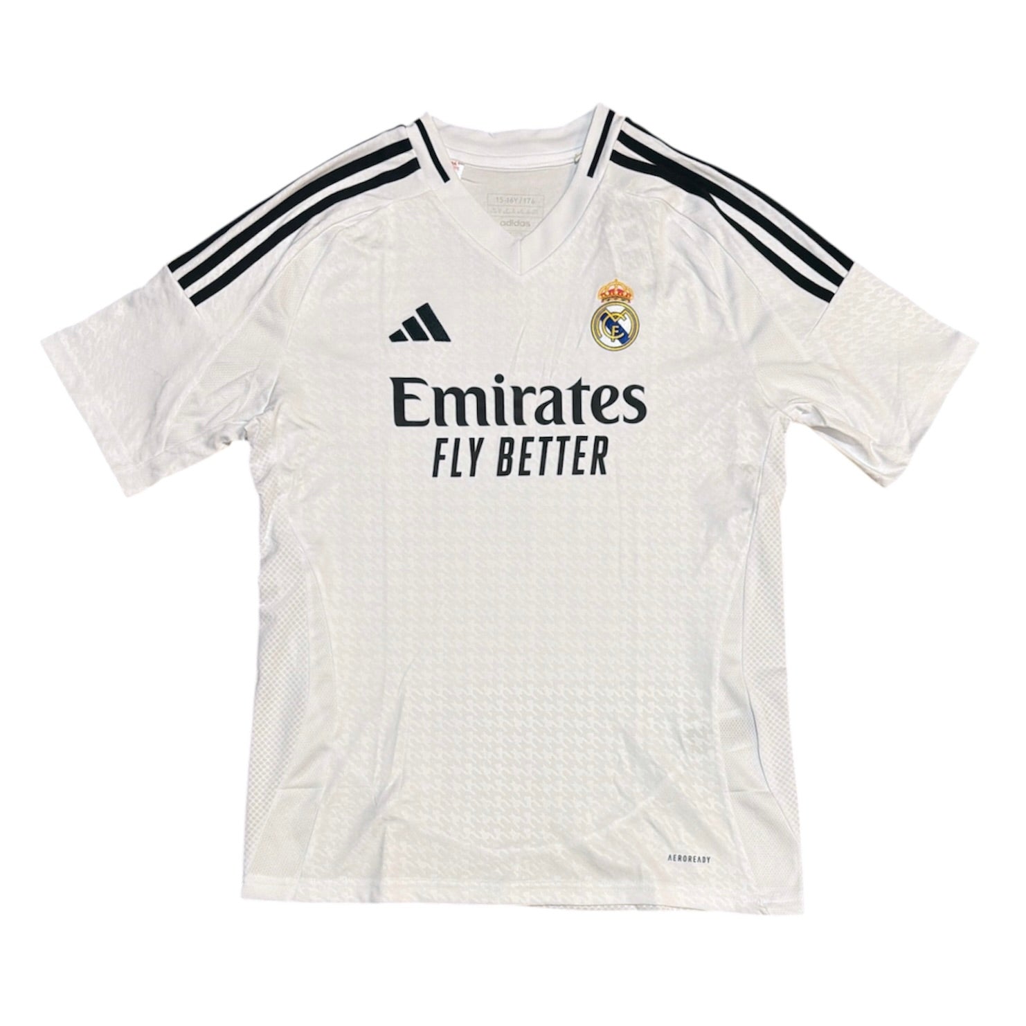 Adidas Real Madrid 2024/2025 Home Football Jersey (Youth)