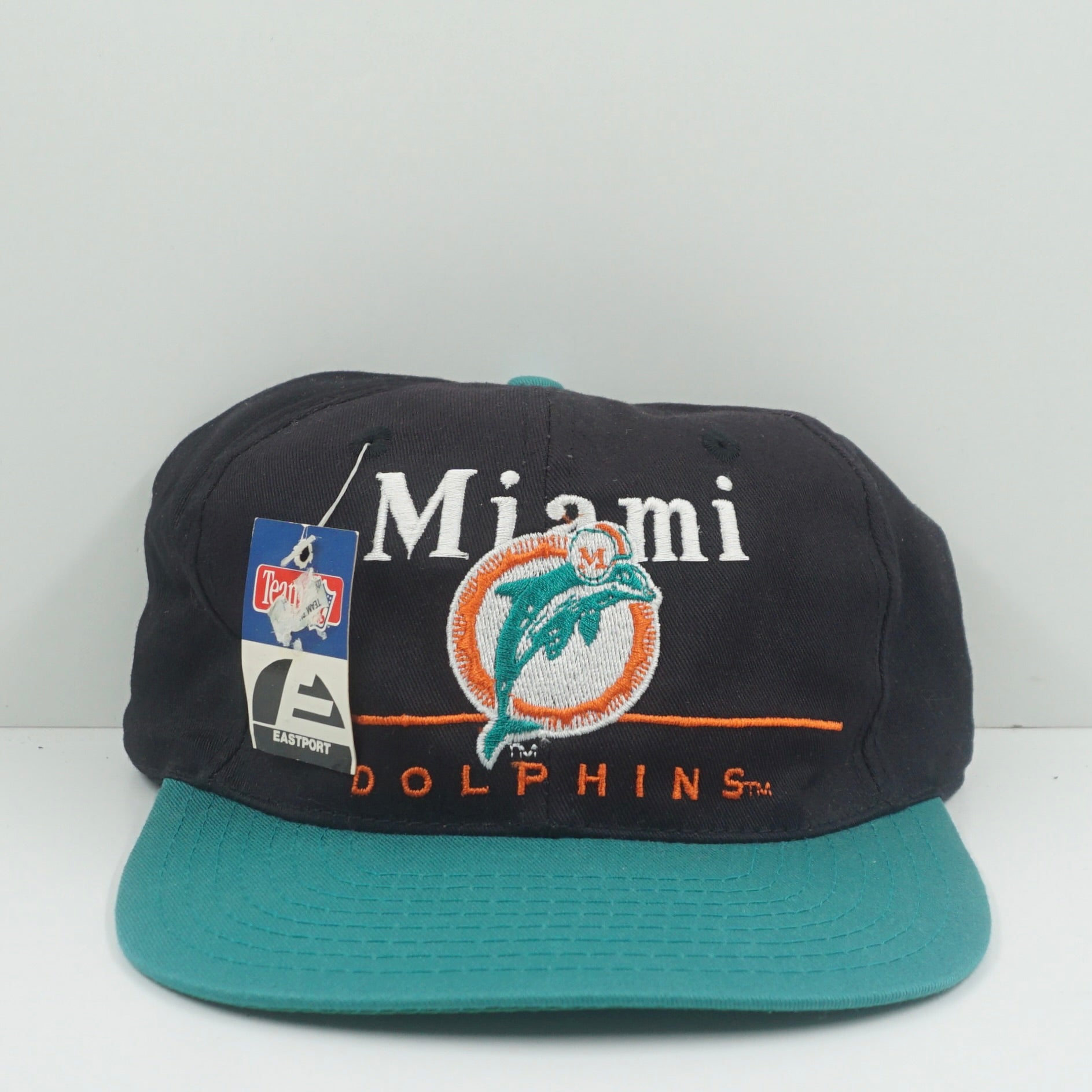 Vintage Eastport Team NFL Miami Dolphins Snapback Cap