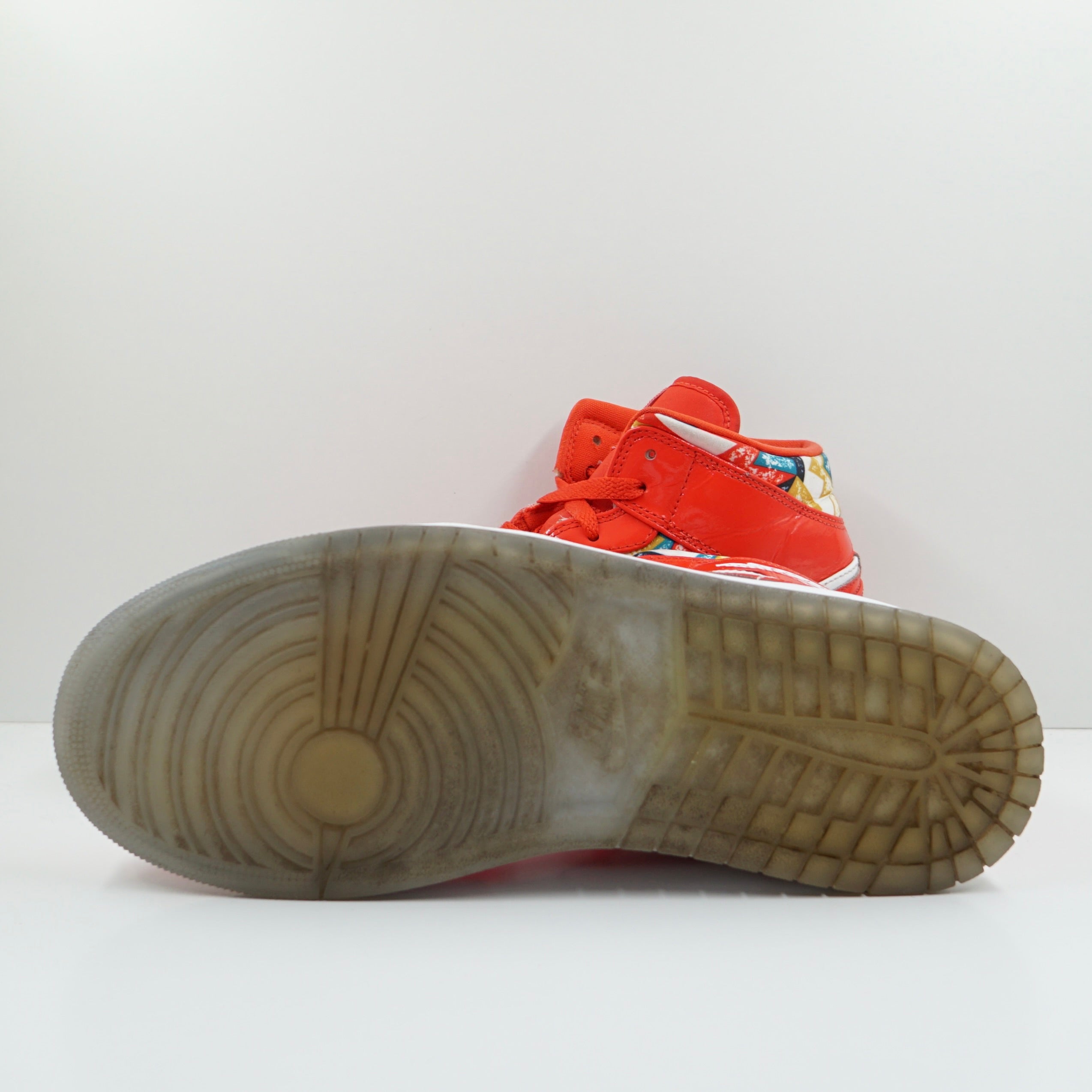 Jordan 1 Mid Barcelona Sweater Red Patent