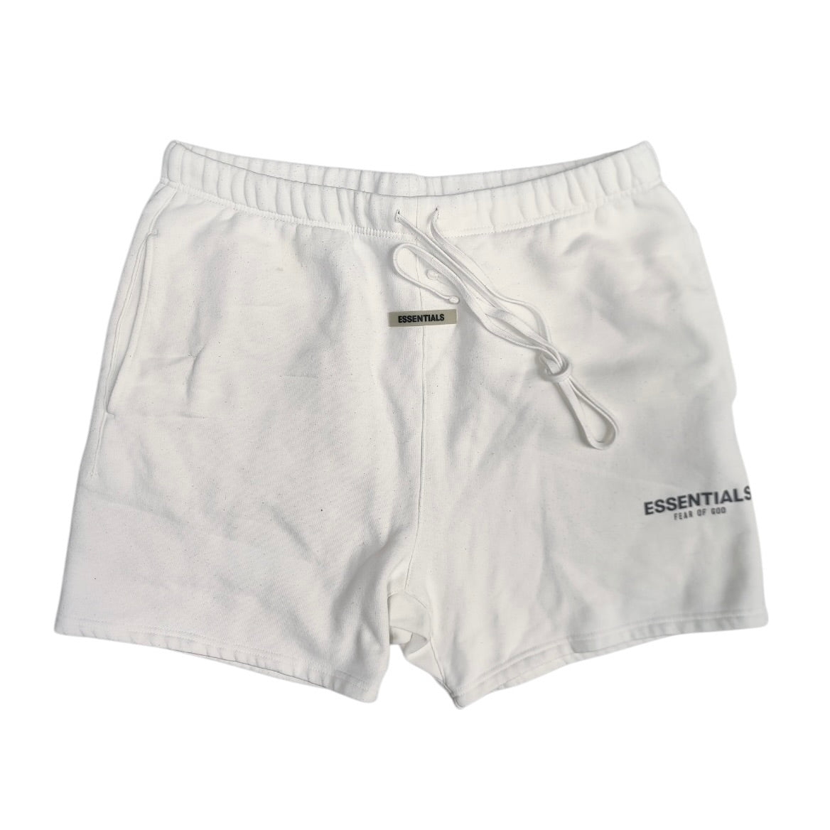 Essential Fear Of God White Sweat Shorts
