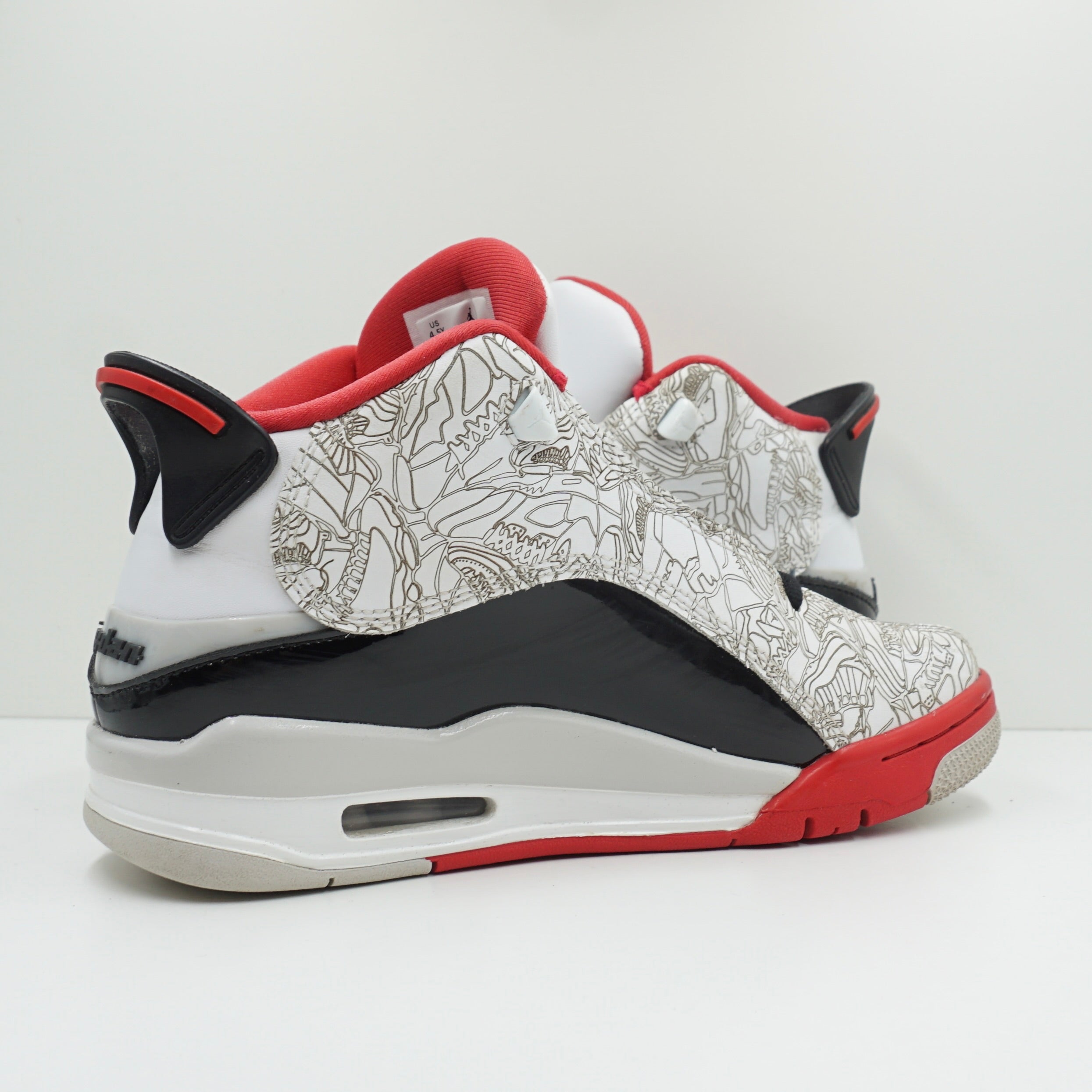 Jordan Dub Zero White Varsity Red (2022) (GS)