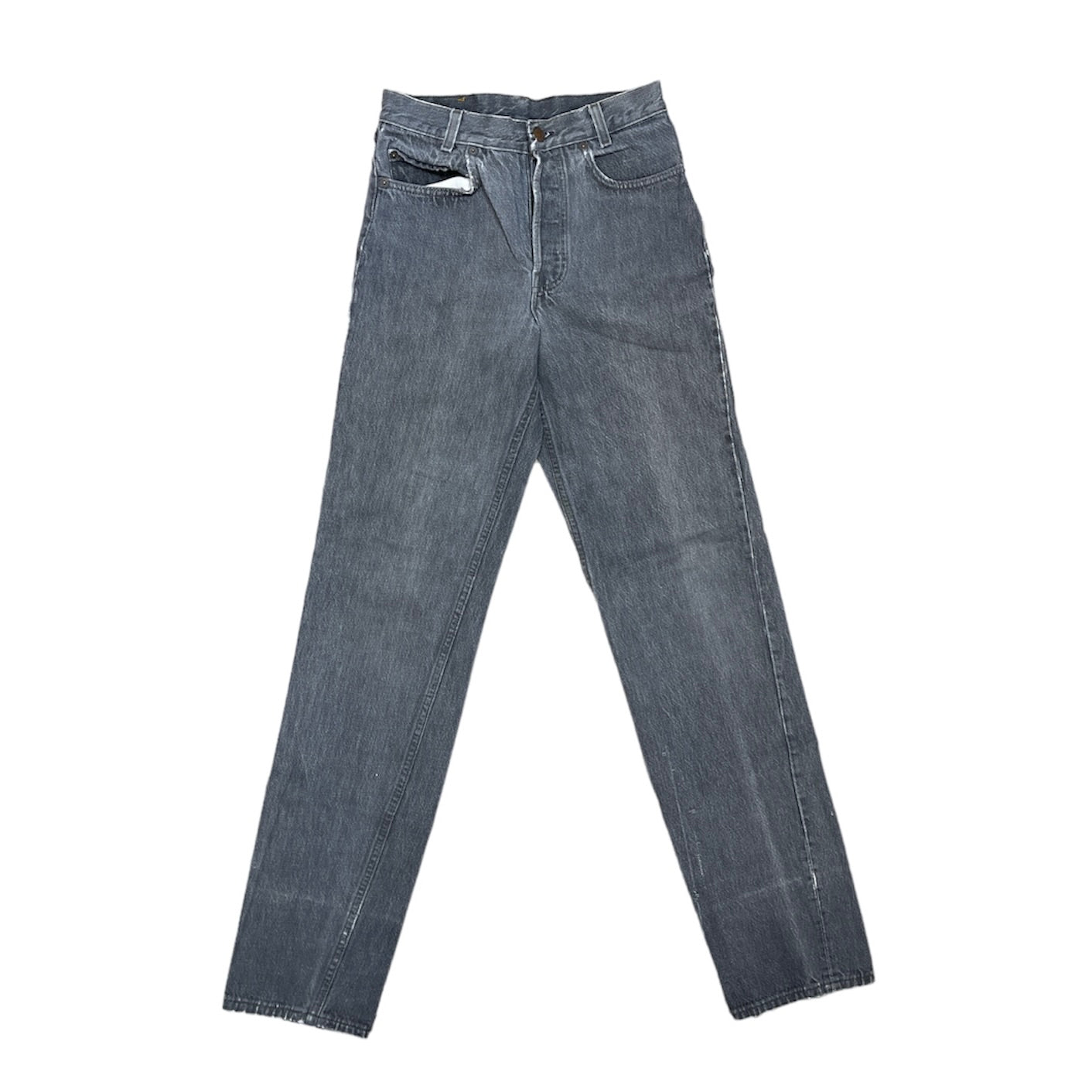 Vintage Levis 701 Vintage Grey Jeans (W28/L34)