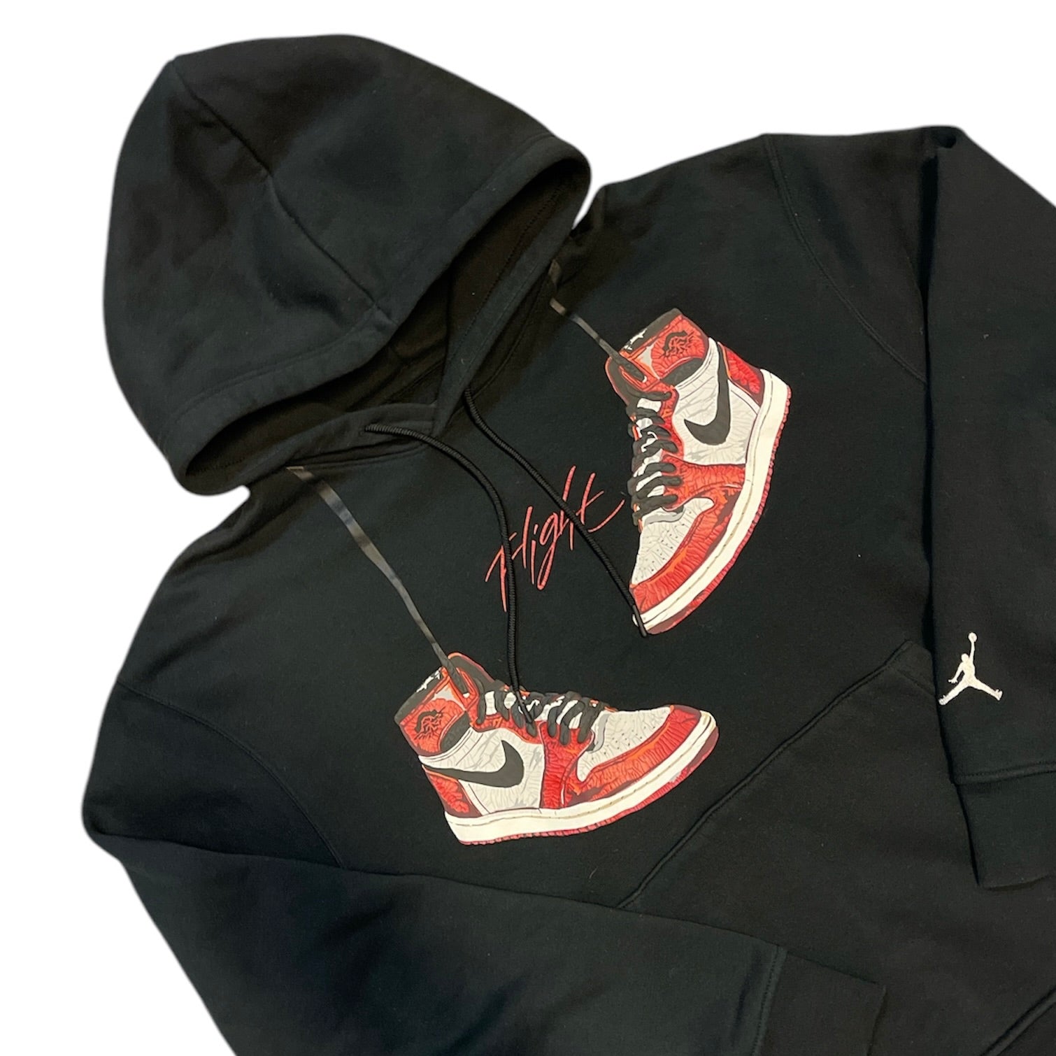 Jordan Flight Chicago Lost And Found Black Hoodie