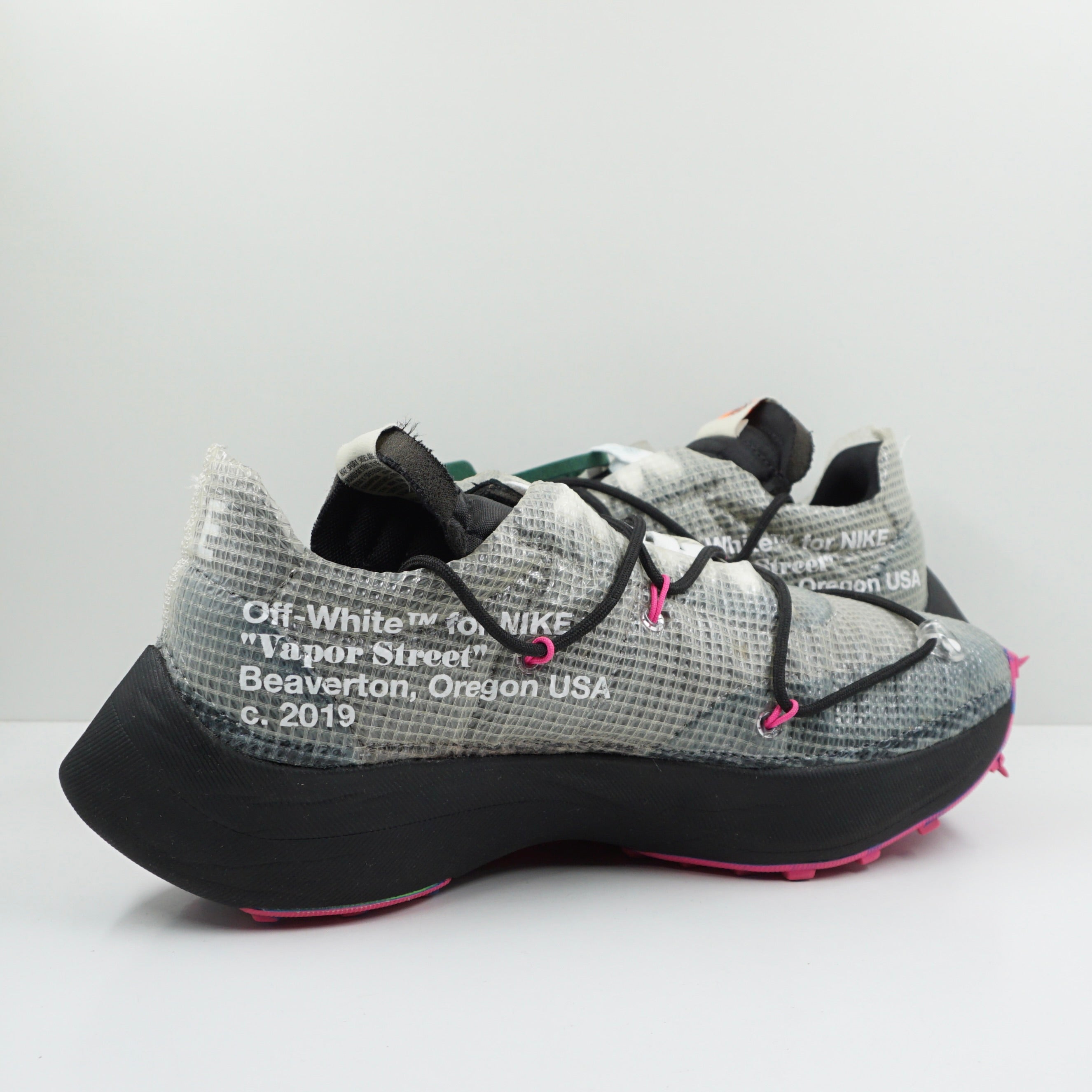 Nike Vapor Street Off-White Black Laser Fuchsia (W)