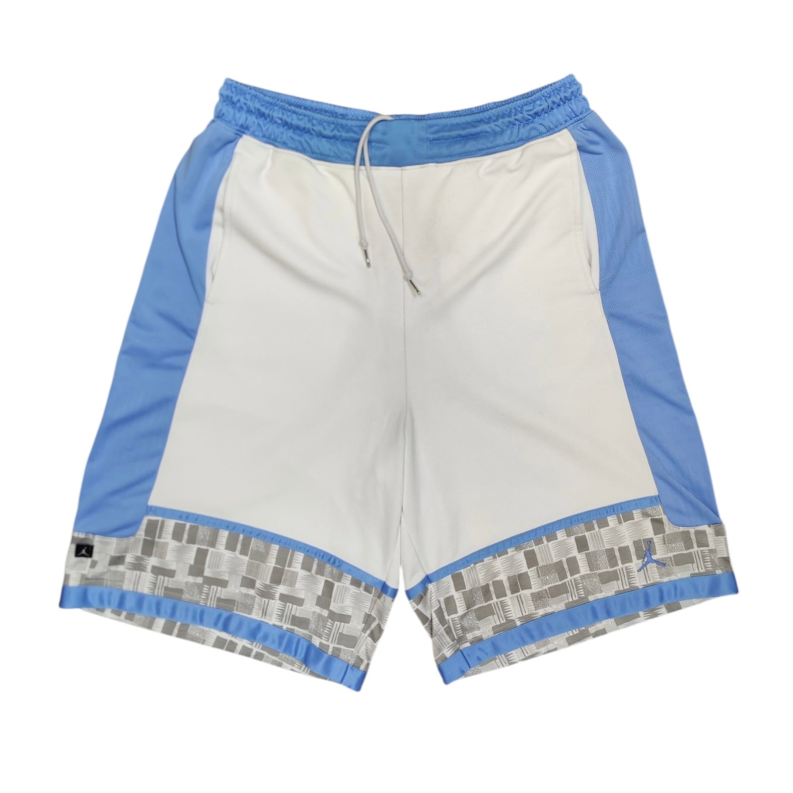 Jordan White Blue Grey Shorts