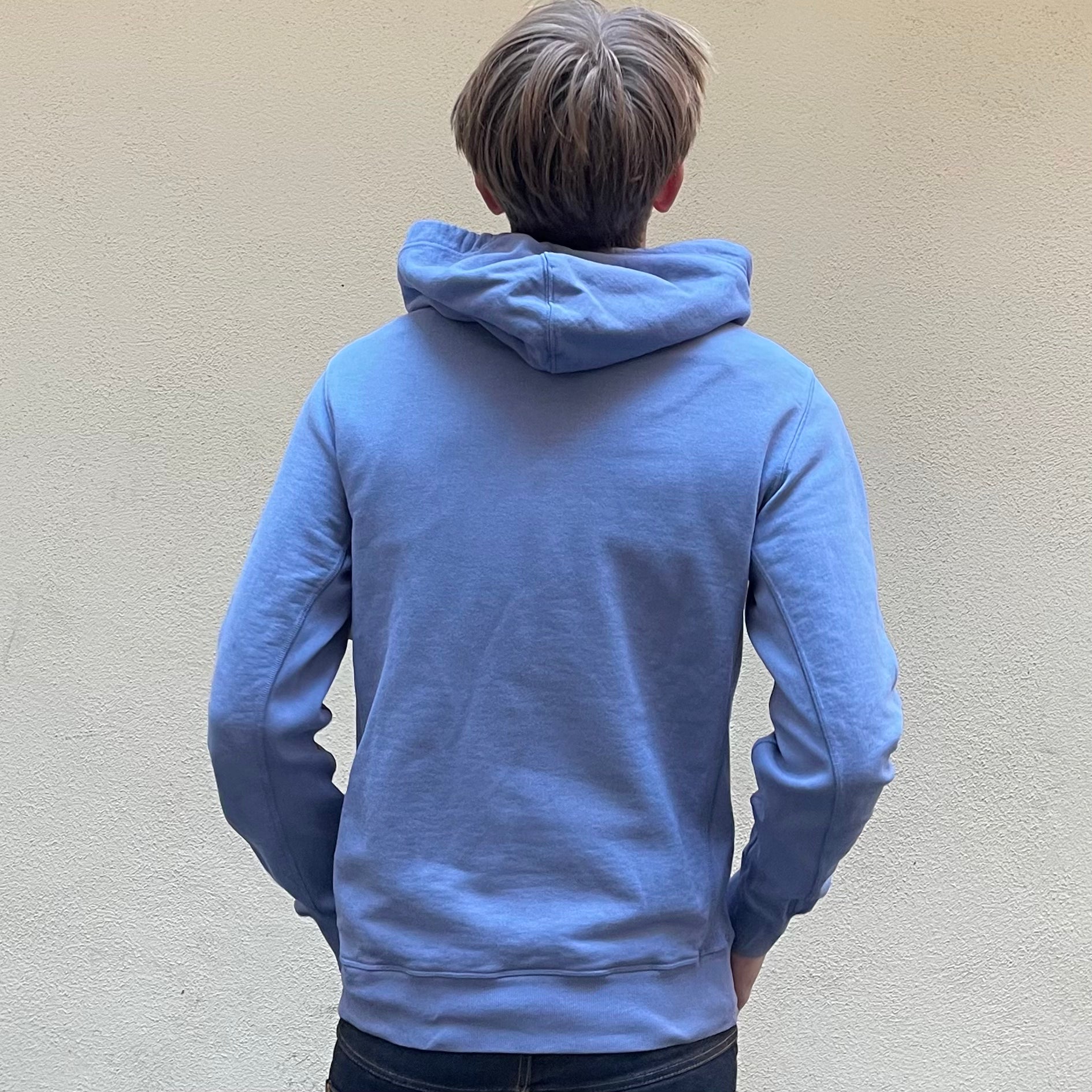 Stone Island Blue Dyed Hoodie