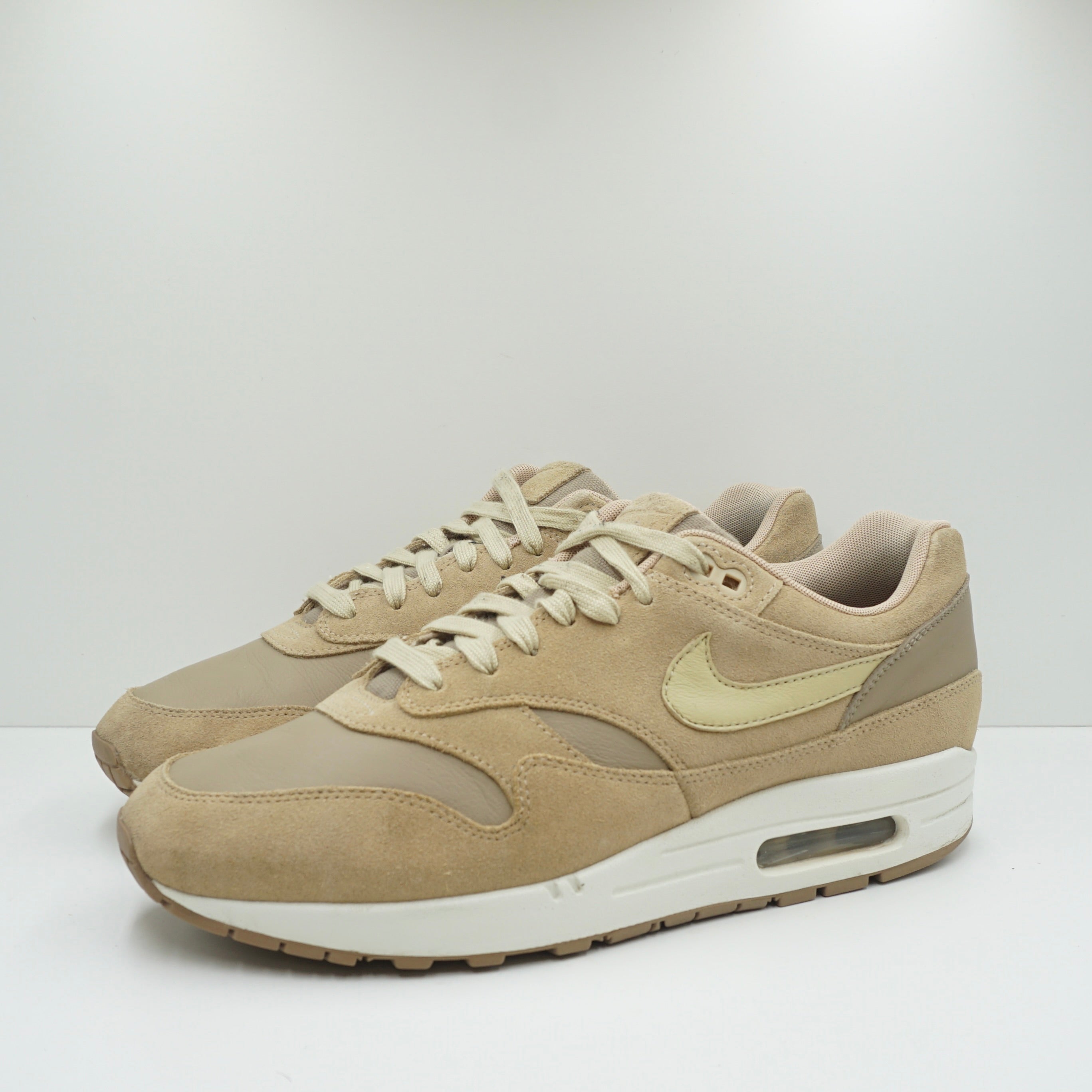 Nike air max 1 premium khaki best sale