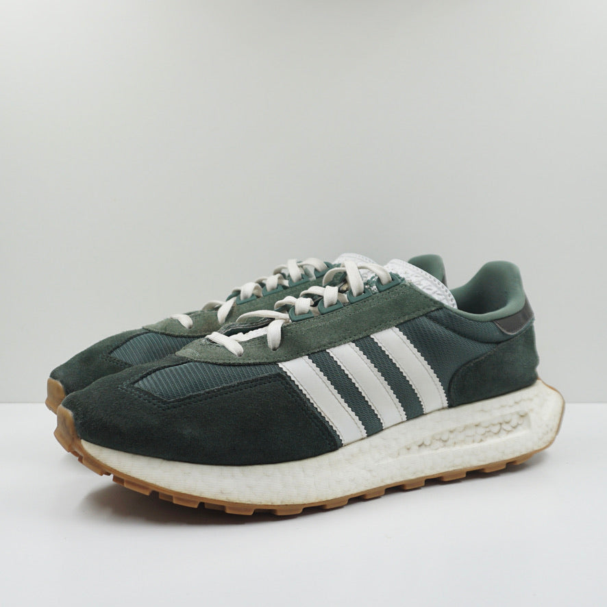 adidas gazelle silver green womens Adidas Retropy E5 Dark Green White Gum