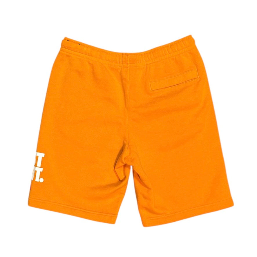 Nike Just Do It Fleece Orange Shorts