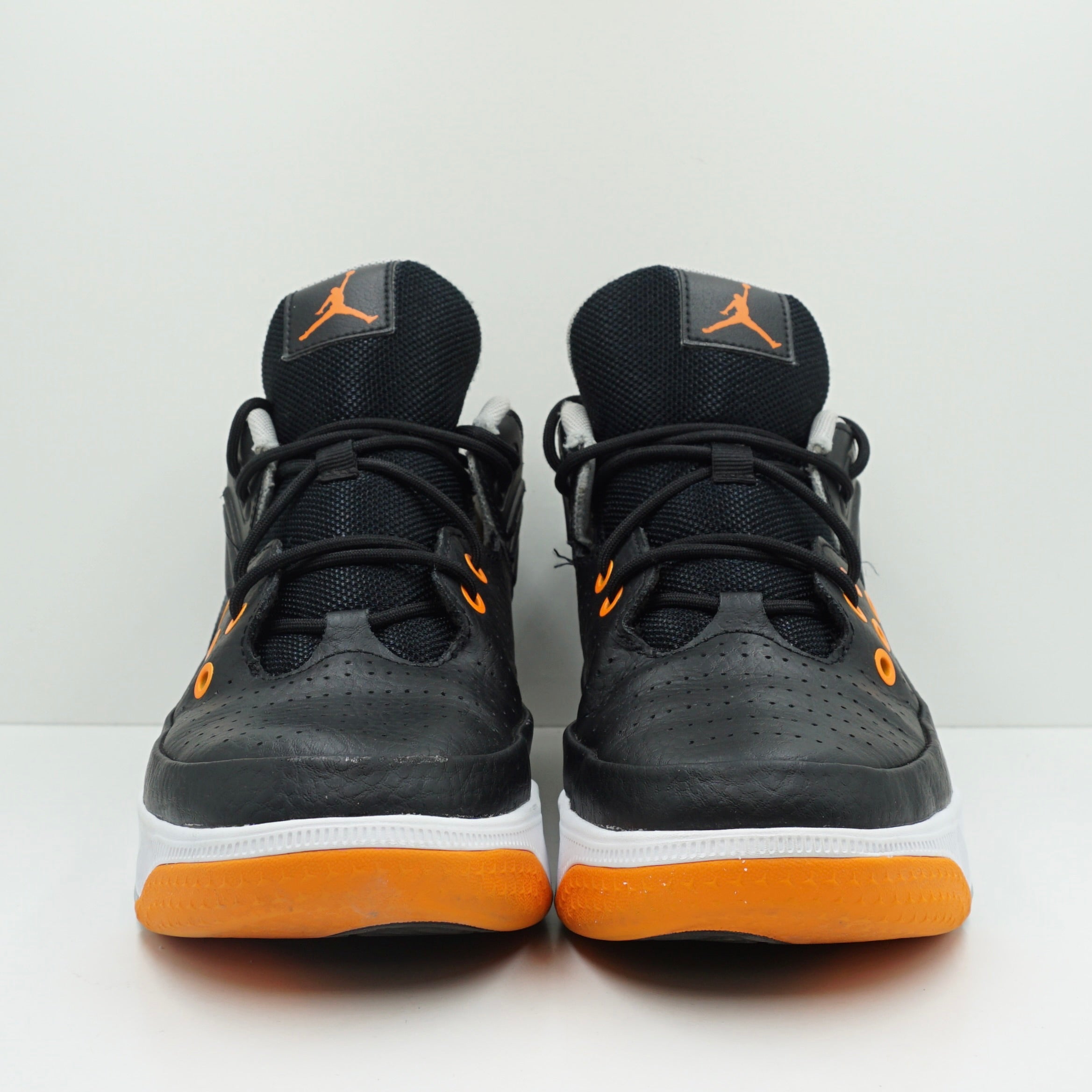 Jordan Max Aura 5 Black Wolf Grey White Magma Orange (GS)