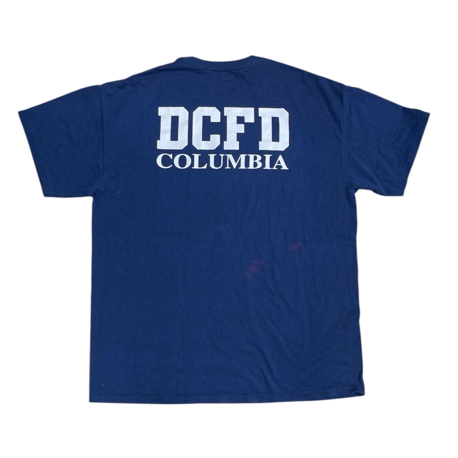 Hanes District Of Columbia Engine 3 Navy Tshirt