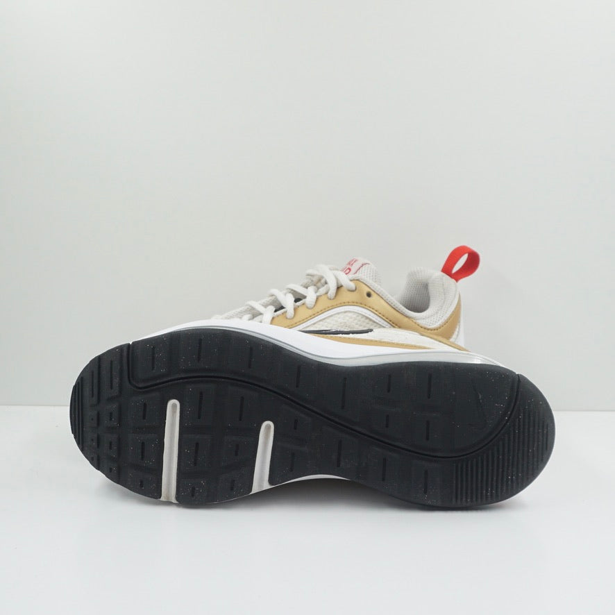 Nike Air Max AP White Metallic Gold Red (W)
