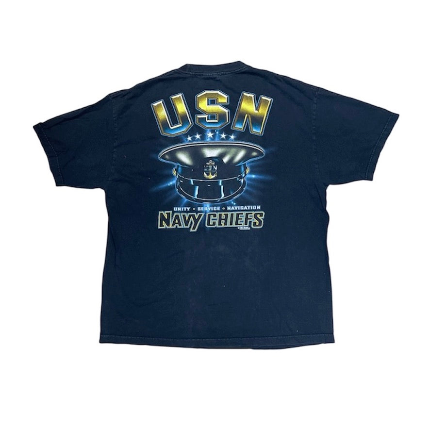 7 62 Design Navy Chiefs Black Blue Tshirt