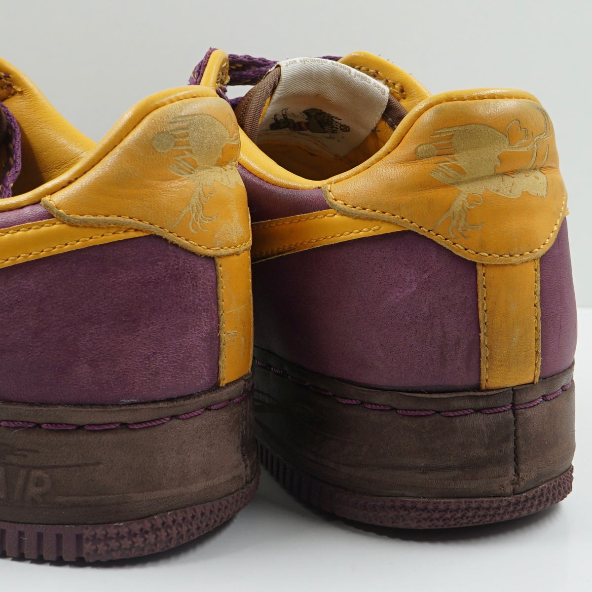 Nike Air Force 1 Low Insideout Bison Gold Vintage Purple (2006)