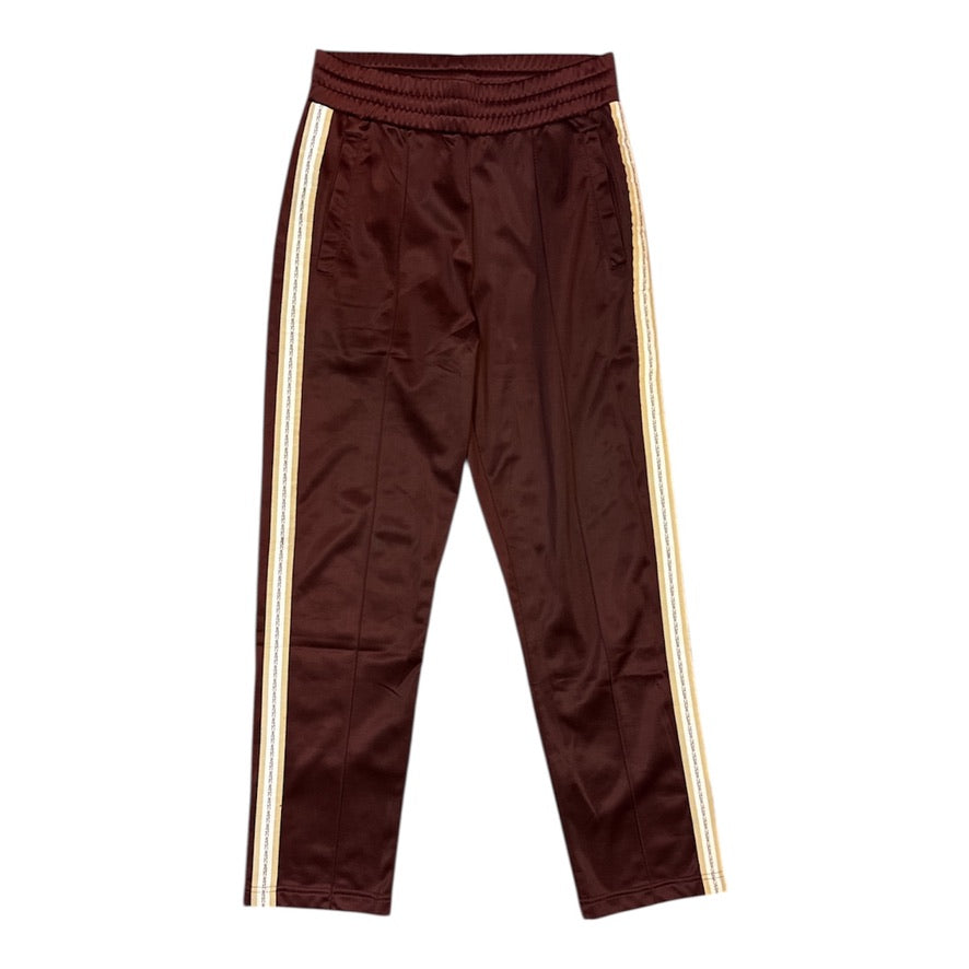 Wesc Satin Burgundy Jogger Pants