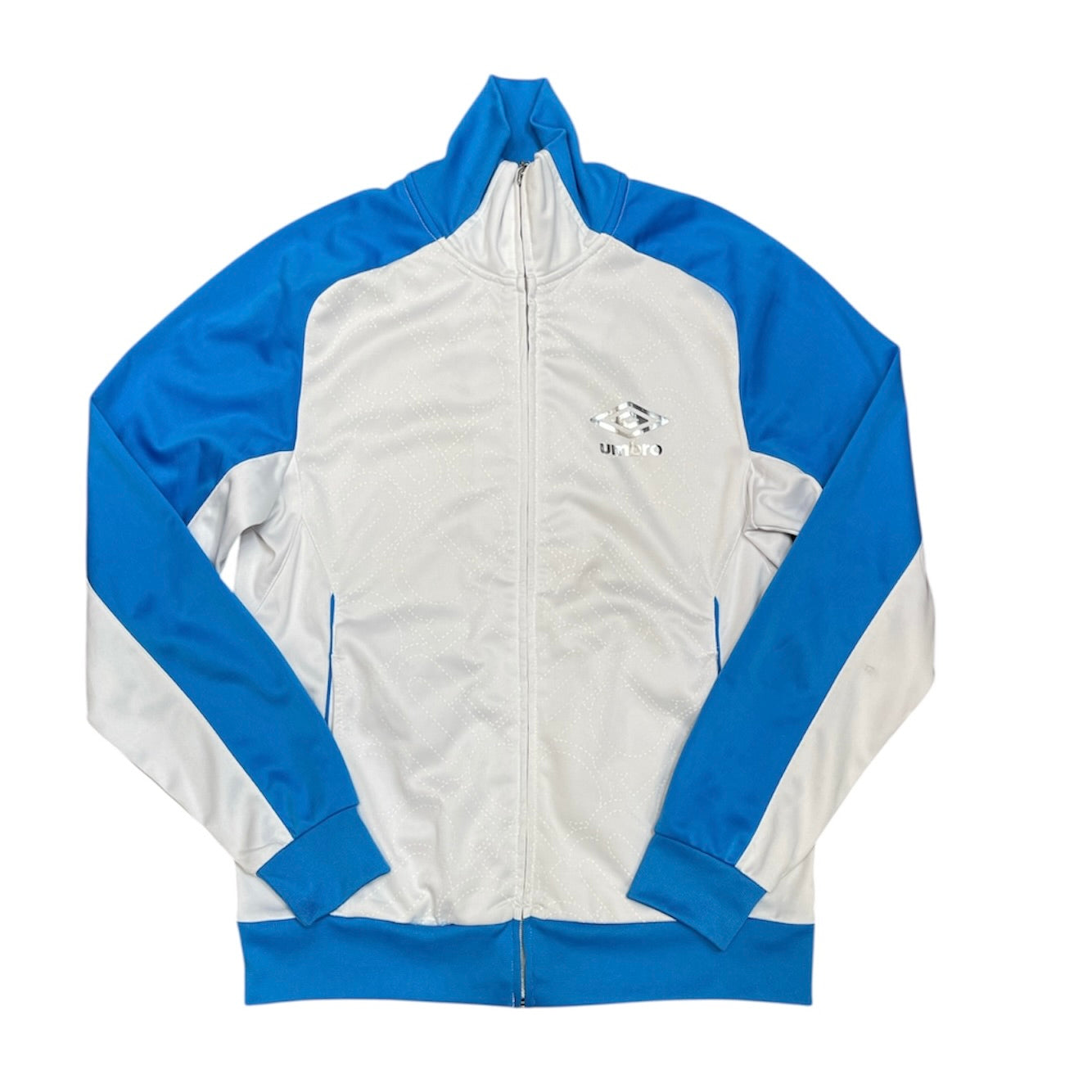 Umbro White Blue Silver Track Top