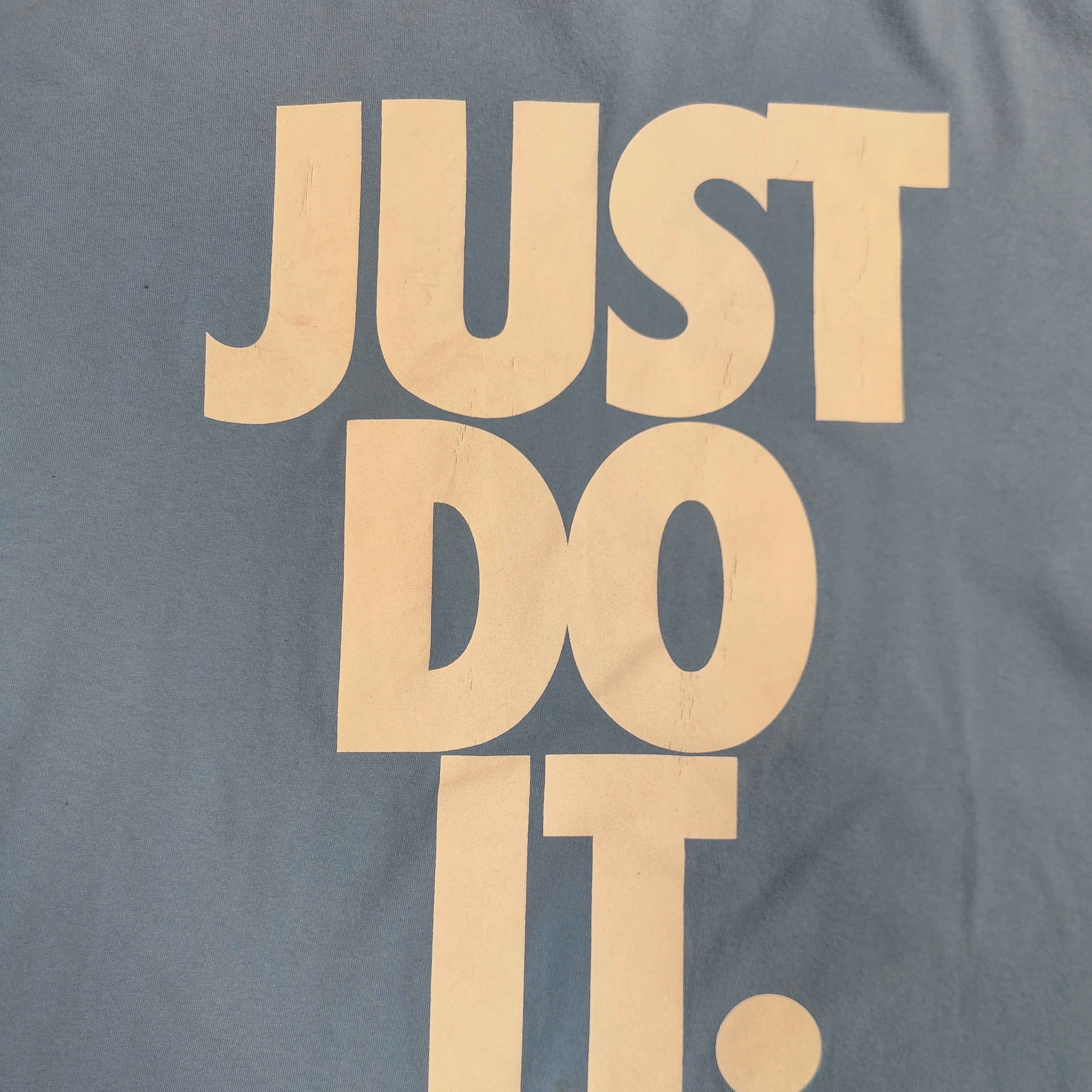 Nike Just Do IT Light Loose Fit Blue Tshirt