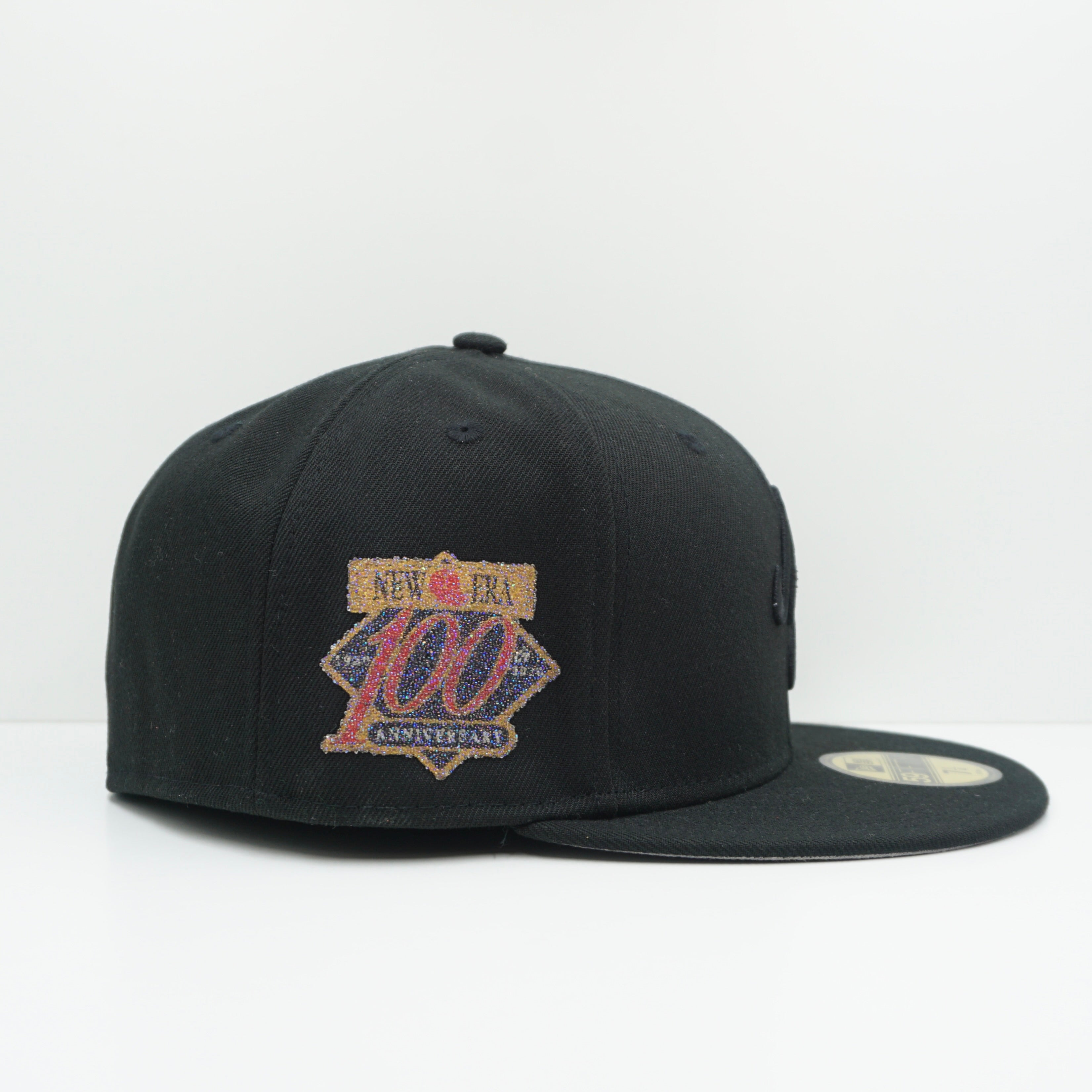 New Era 100th Anniversary Black Fitted Cap