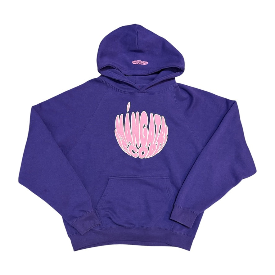 Tjuvjakt Mångata Records Purple Hoodie