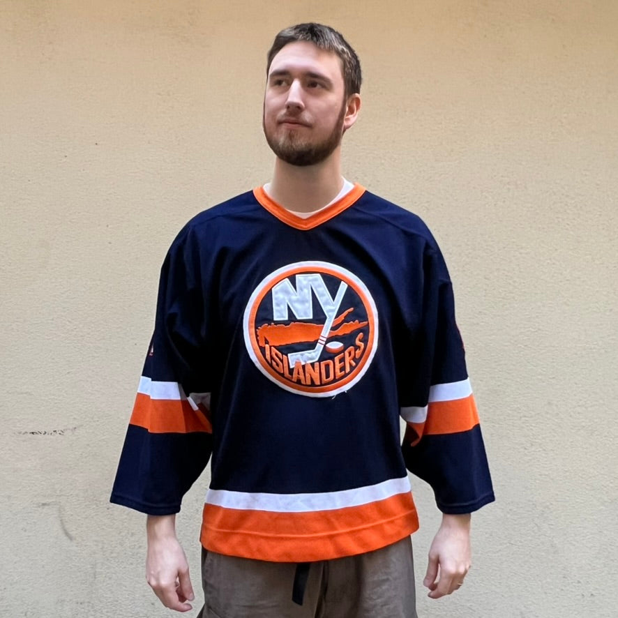 Reebok New York Islanders Satan 81 NHL Jersey