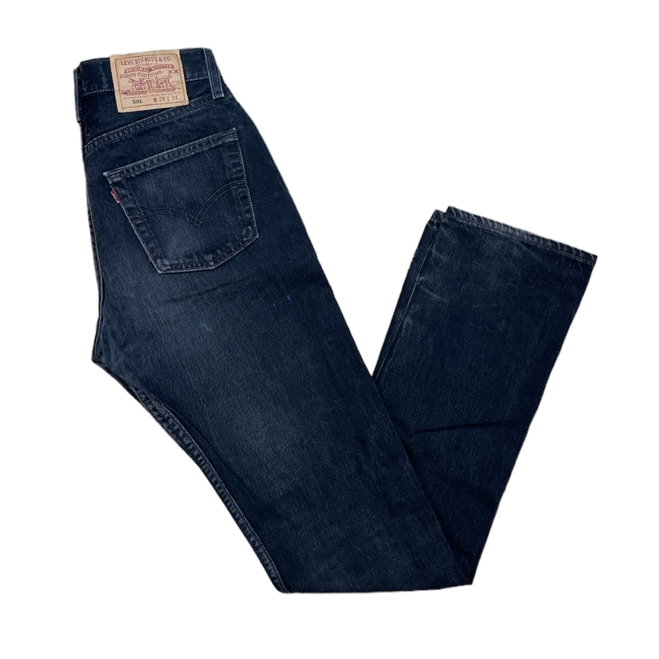 Vintage Levis 501 Vintage Black Jeans (W28/L34)