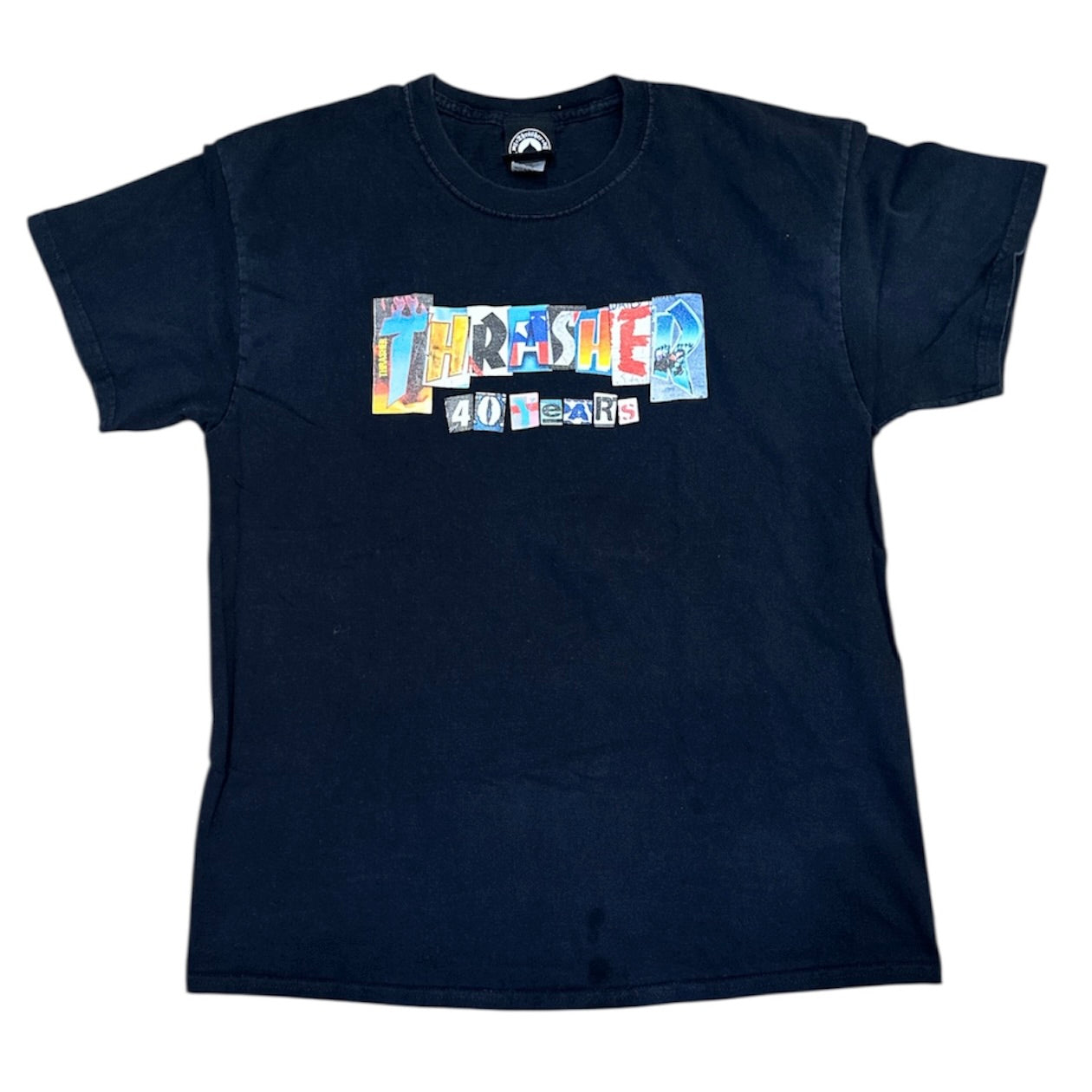 Thrasher 40 Years Black Tshirt