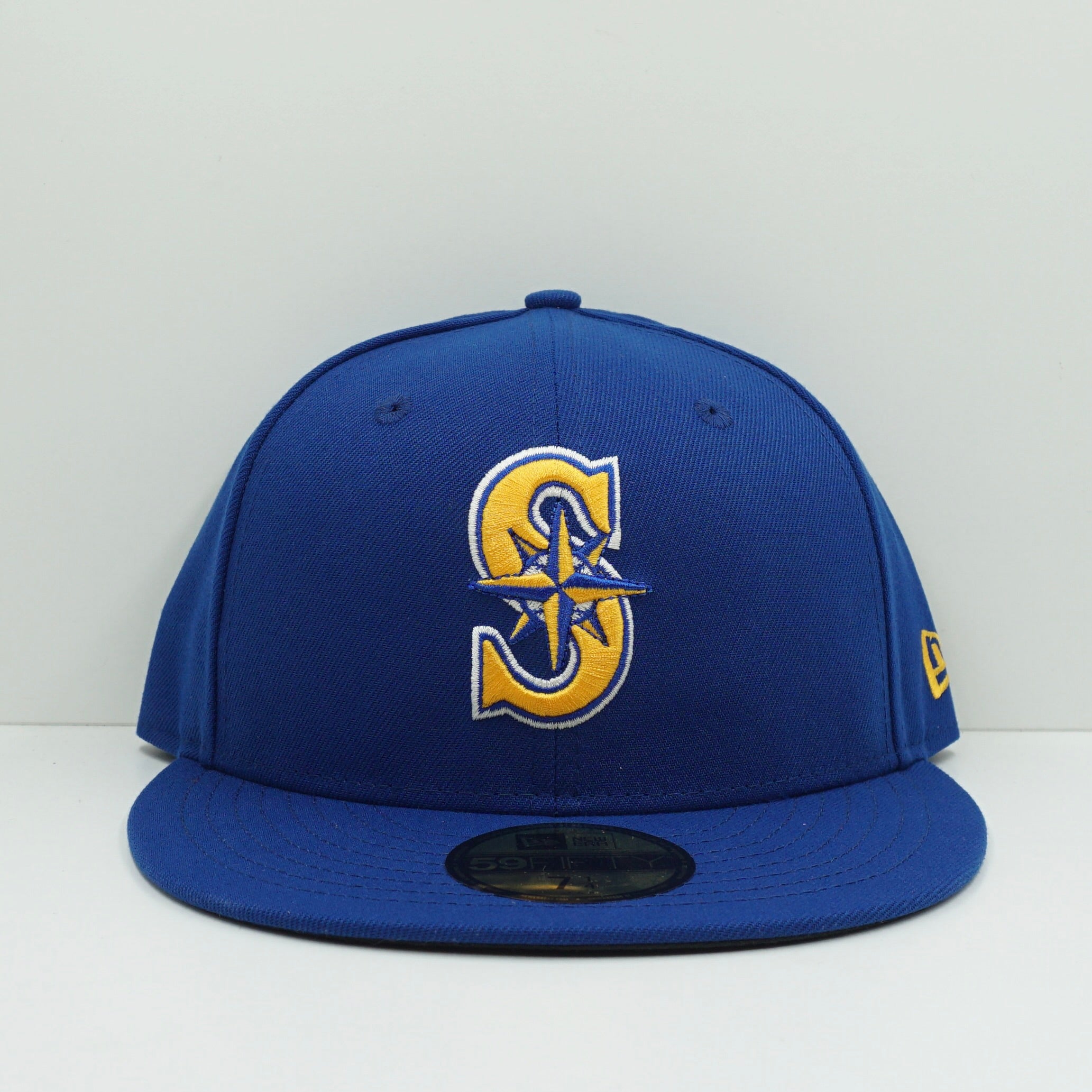 New Era Seattle Mariners Blue Yellow Fitted Cap
