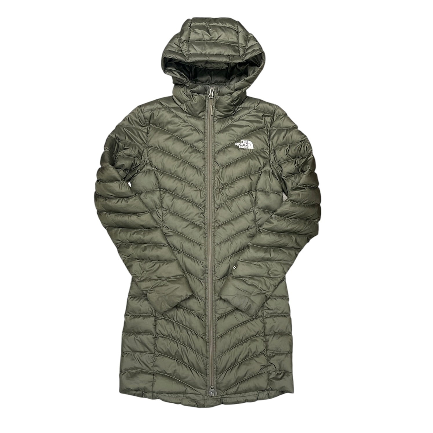 The North Face Huila Green Long Down Jacket (W)