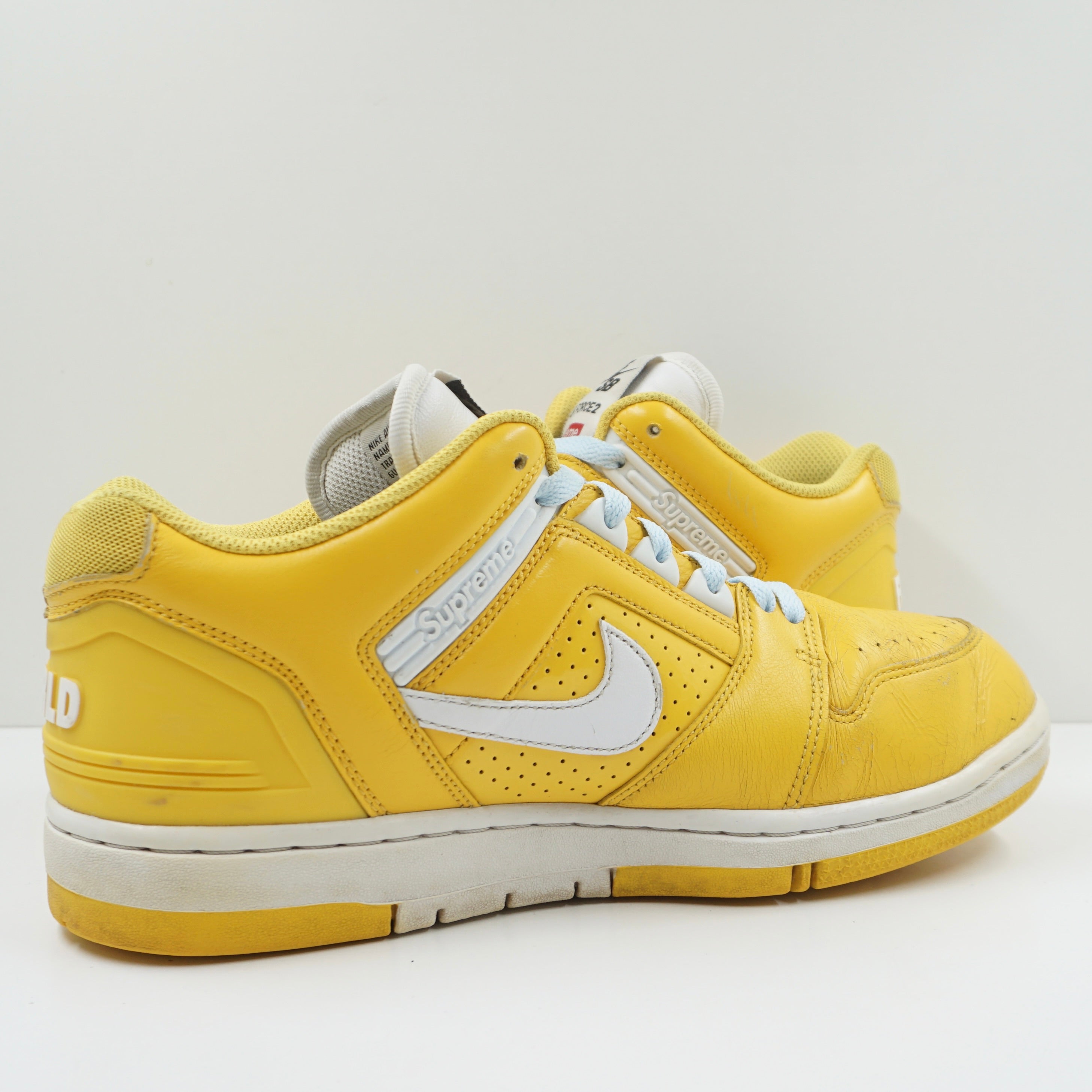 Nike SB Air Force 2 Low Supreme Yellow