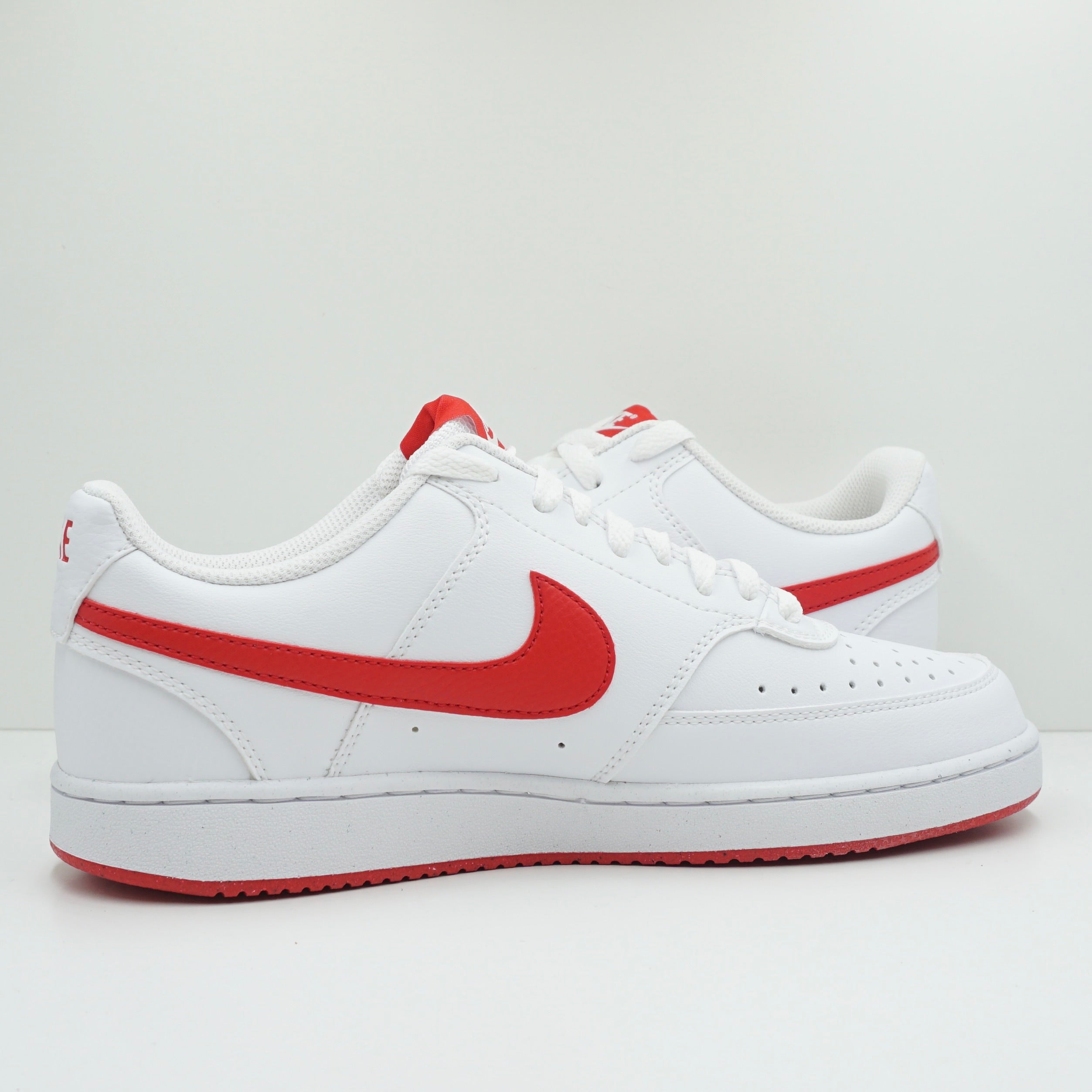 Nike Court Vision Low Next Nature White Red