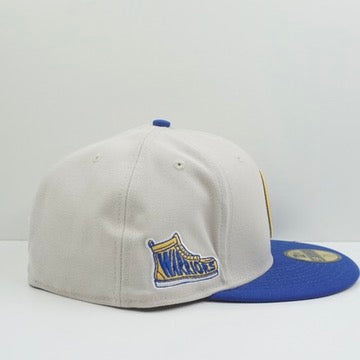 New Era Golden State Warriors Fitted Beige Cap