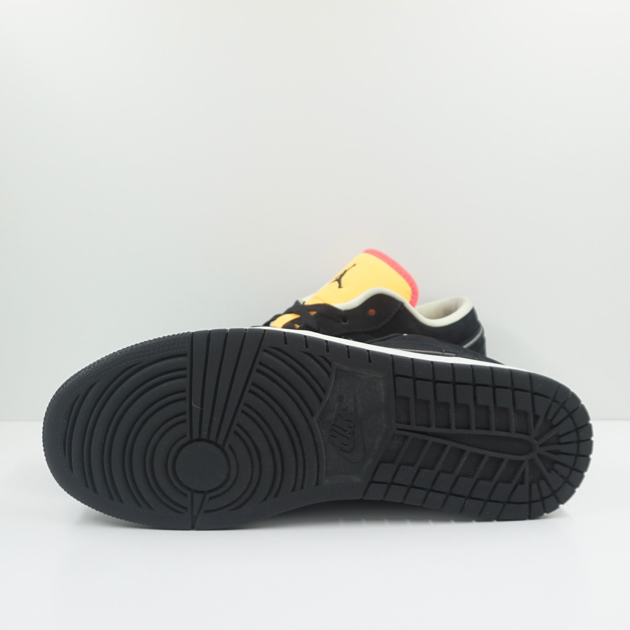 Jordan 1 Low Black Aurora Green Laser Orange