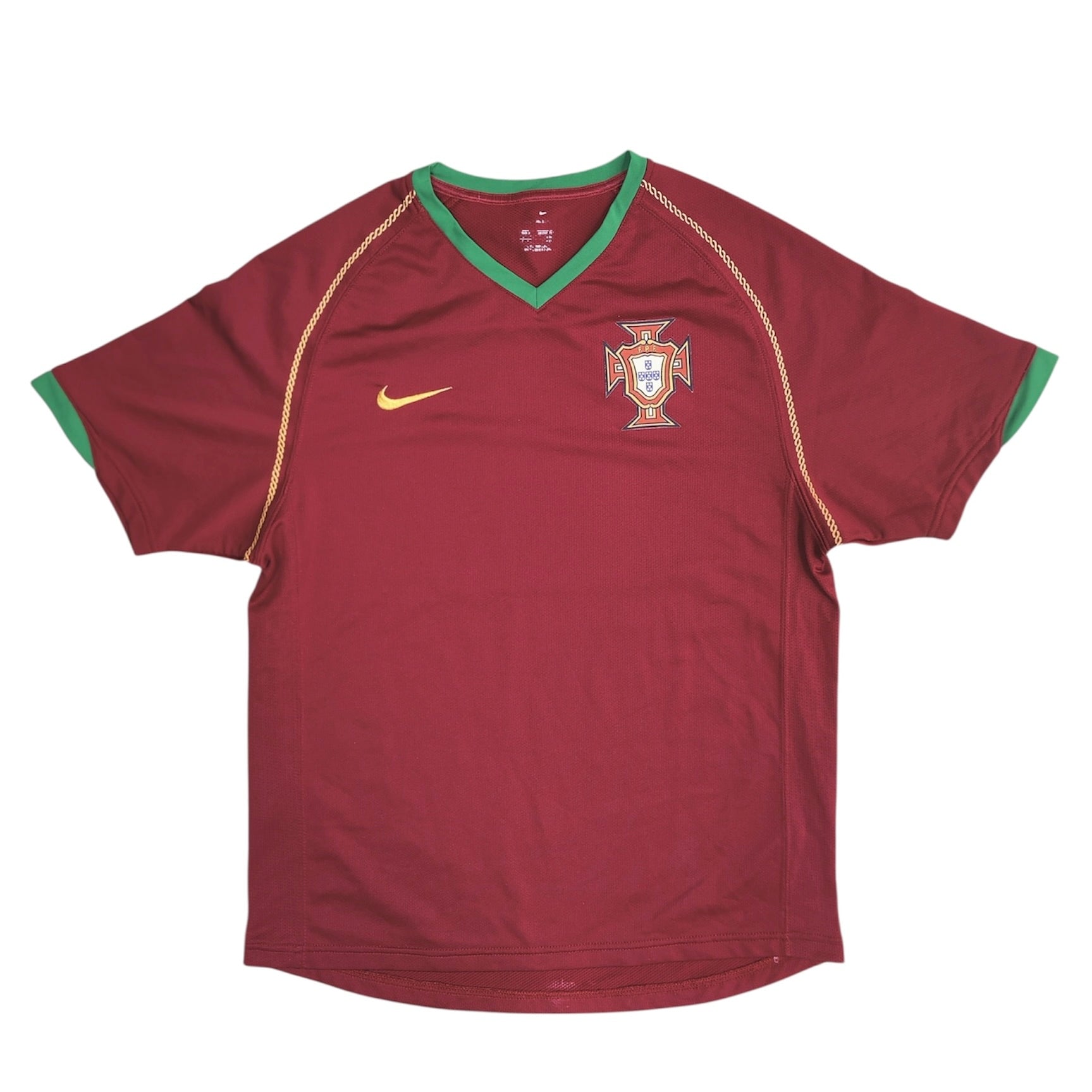 Nike Portugal 2006 Home Football Jersey