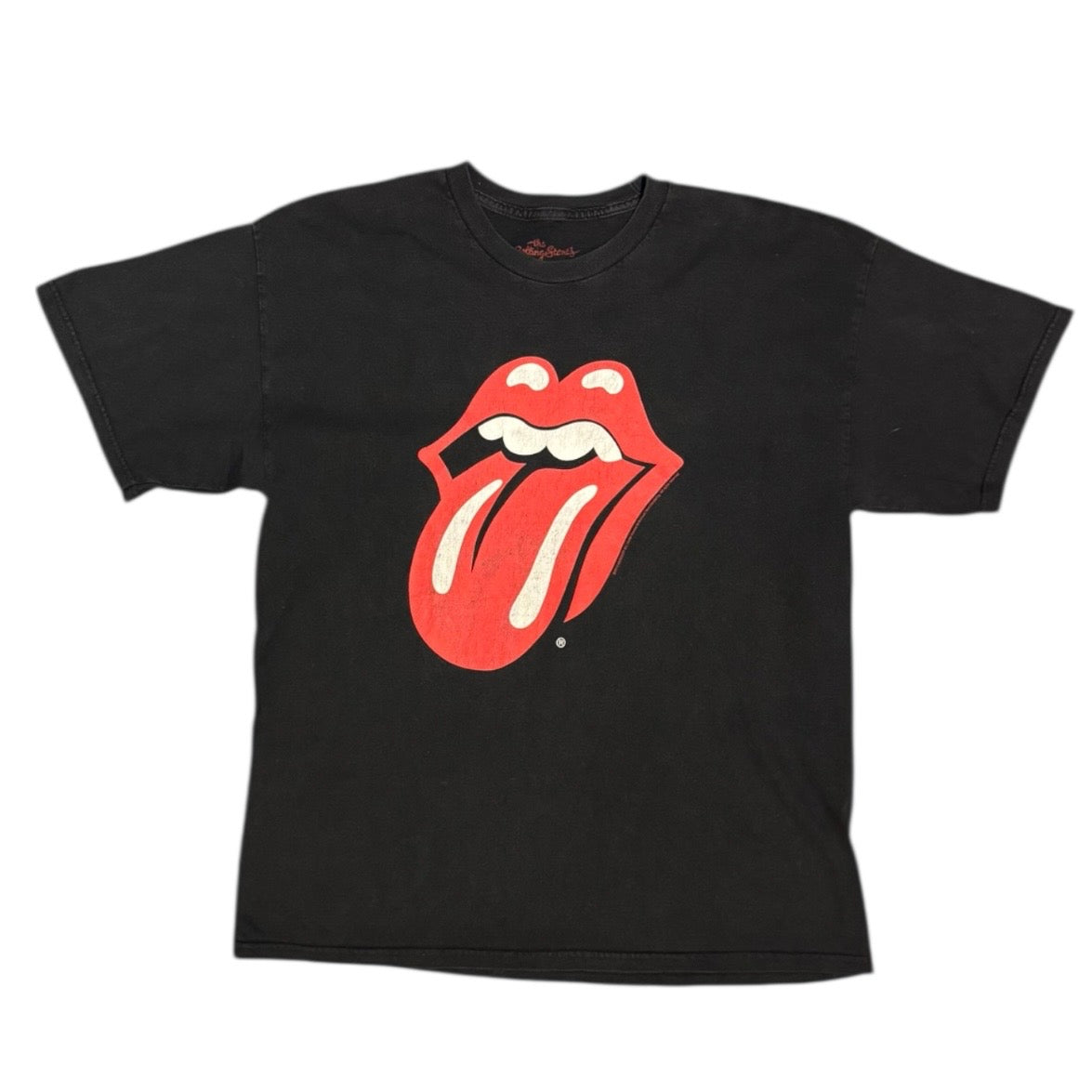The Rolling Stones 2013 Tongue And Lips Black Tshirt
