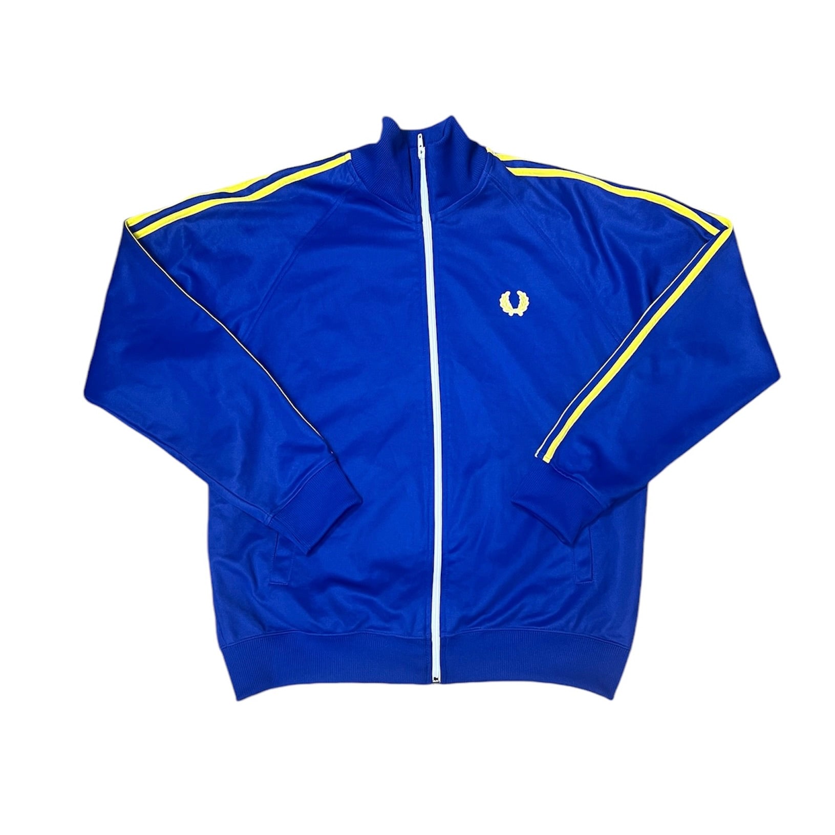 Fred Perry Blue Yellow Track Jacket