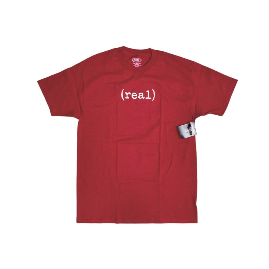 Real Skateboards Red Tshirt