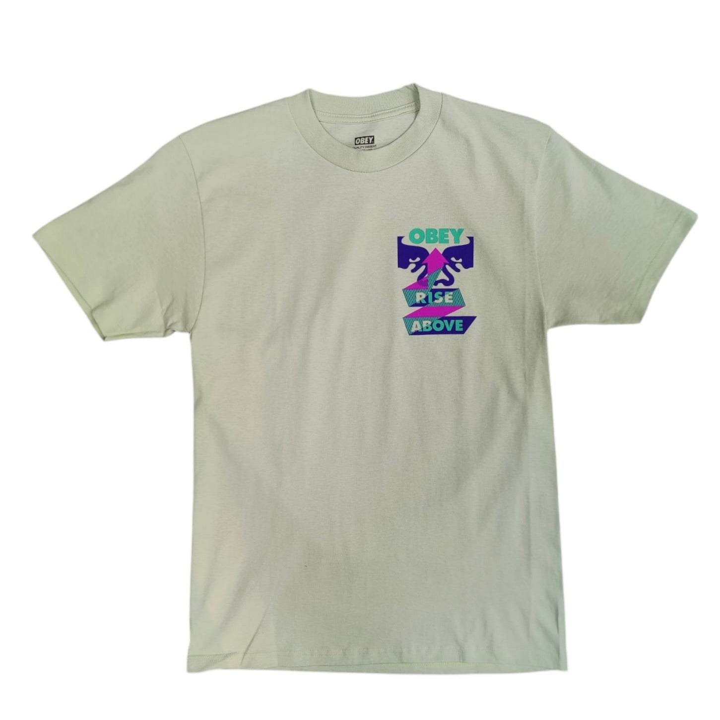 Obey Rise Above Ribbon Cucumber Tshirt