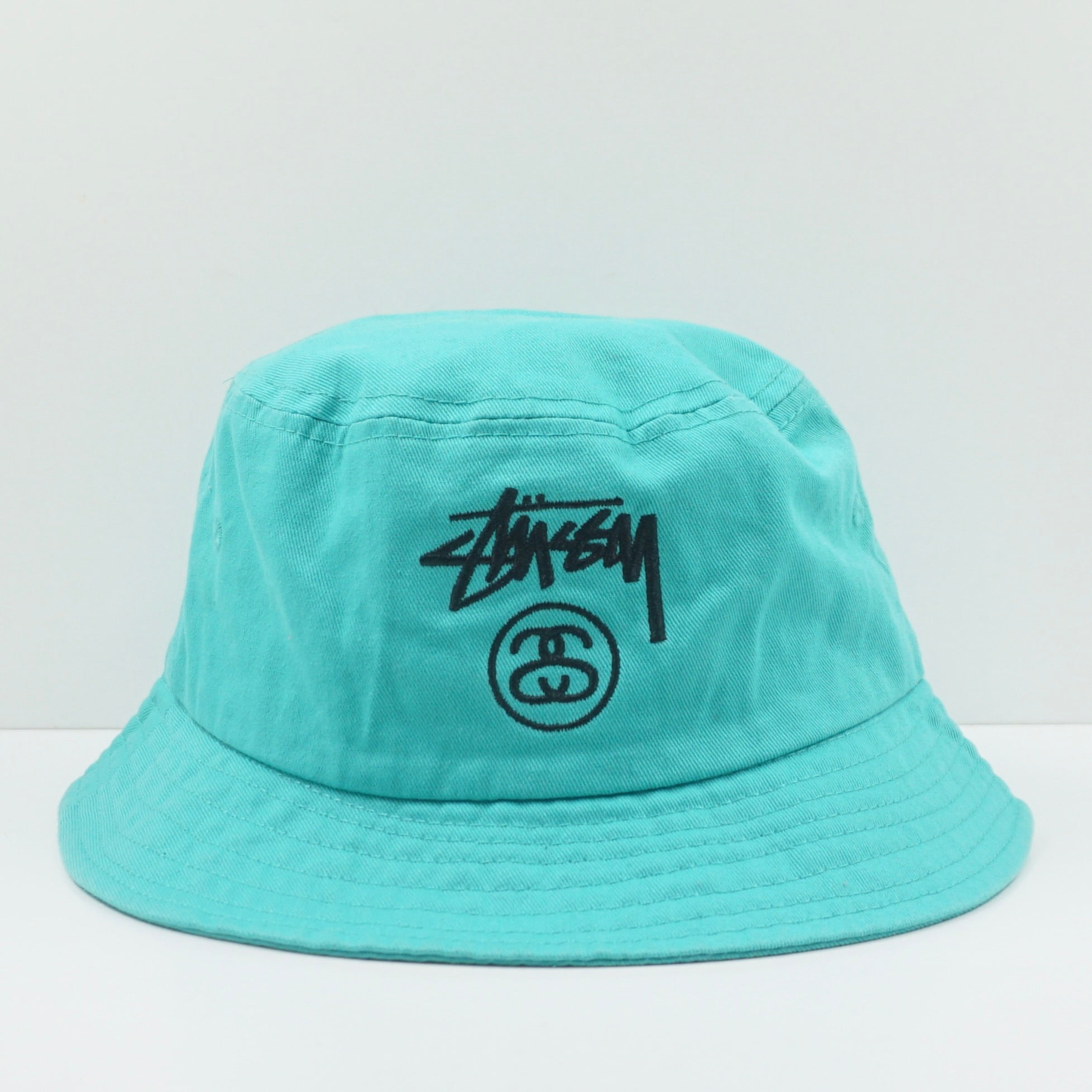 Stussy SS Logo Turqouise Bucket Hat