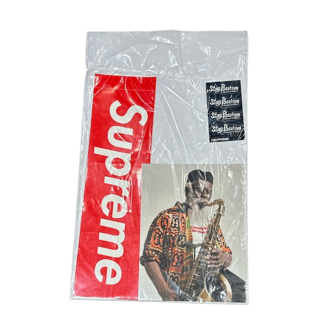 Supreme Box Logo/ Pharoah Sanders/Stay Positive Sticker Pack