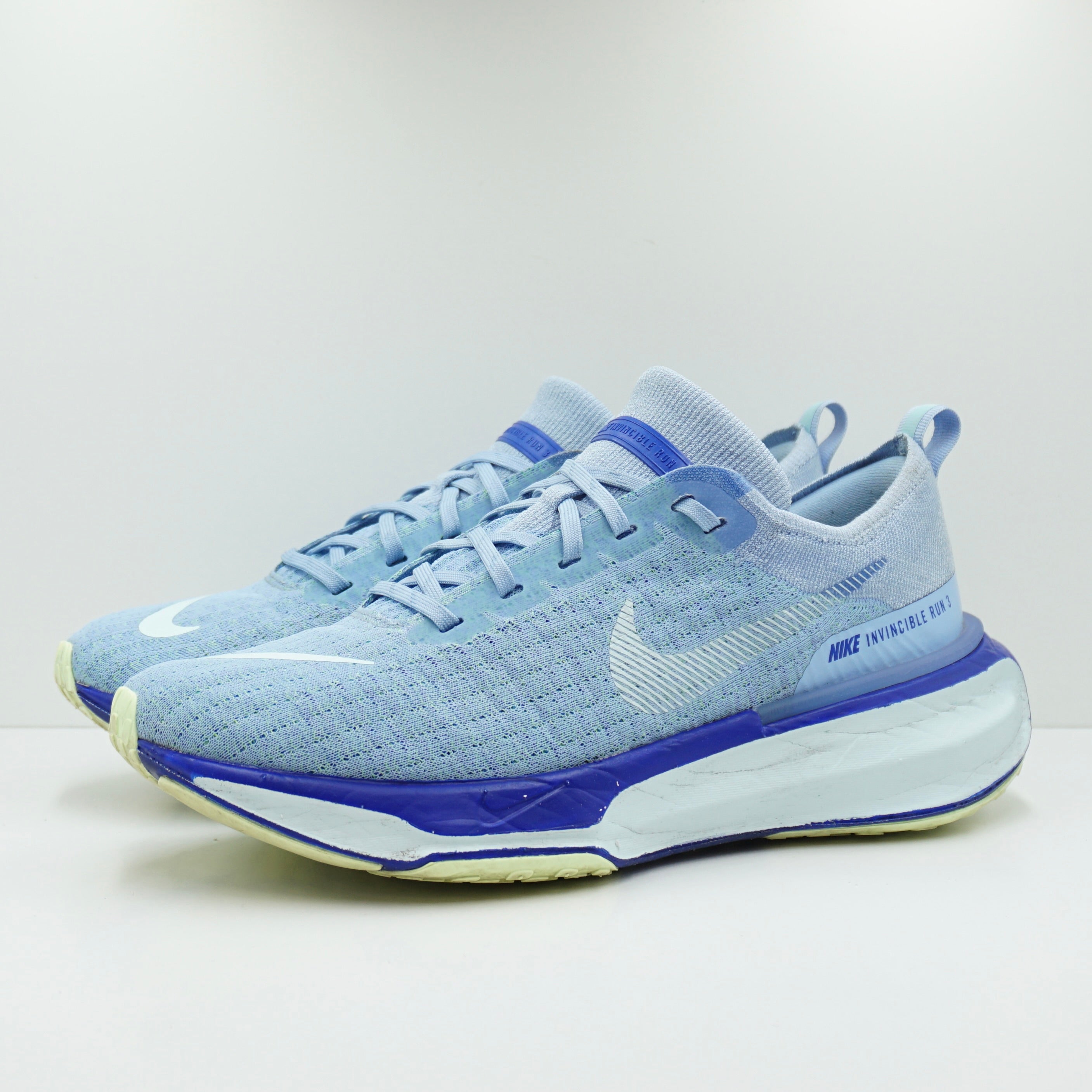Nike Invincible Run 3 Aluminum Racer Blue Barely Volt Glacier Blue