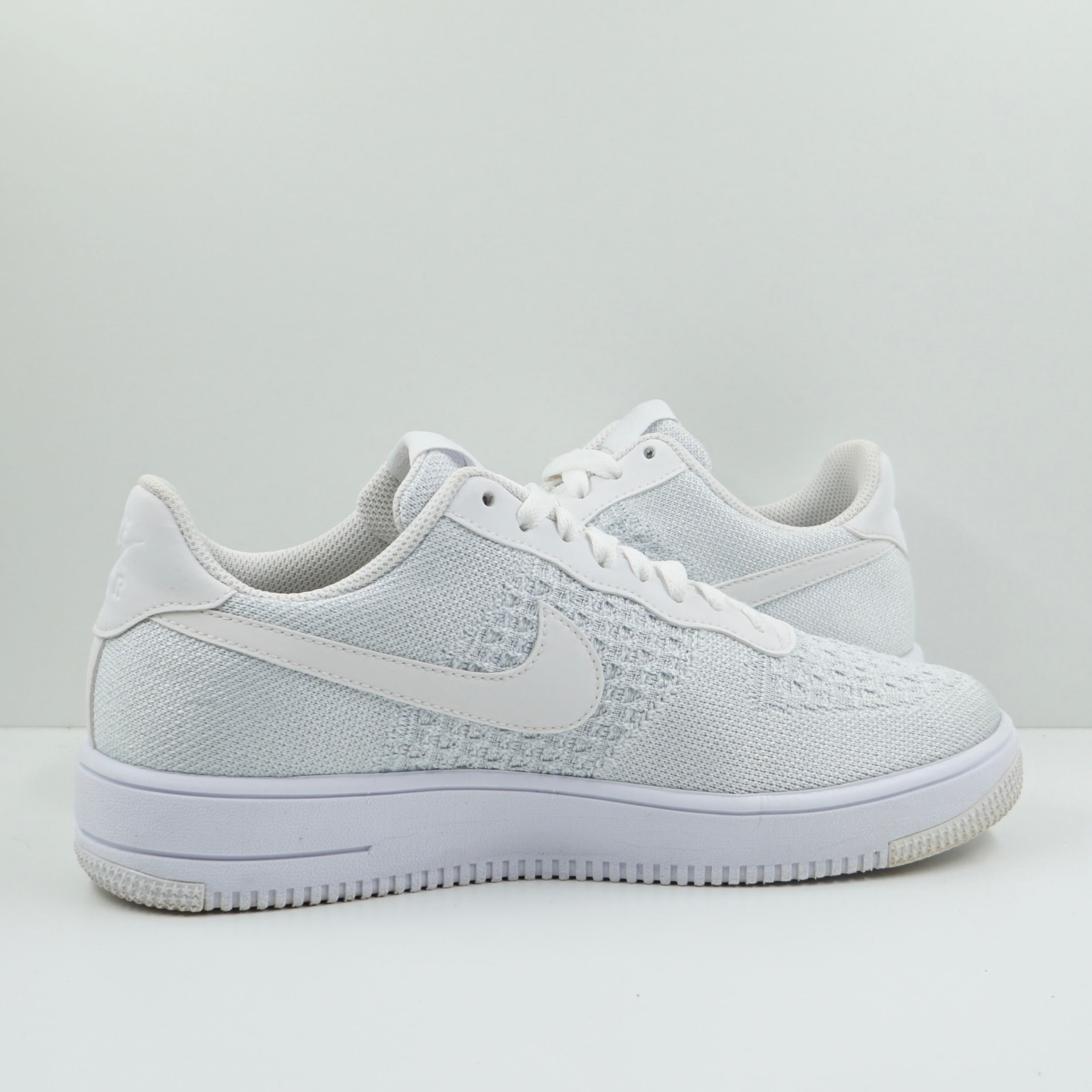 Nike Air Force 1 Flyknit 2 White Pure Platinum