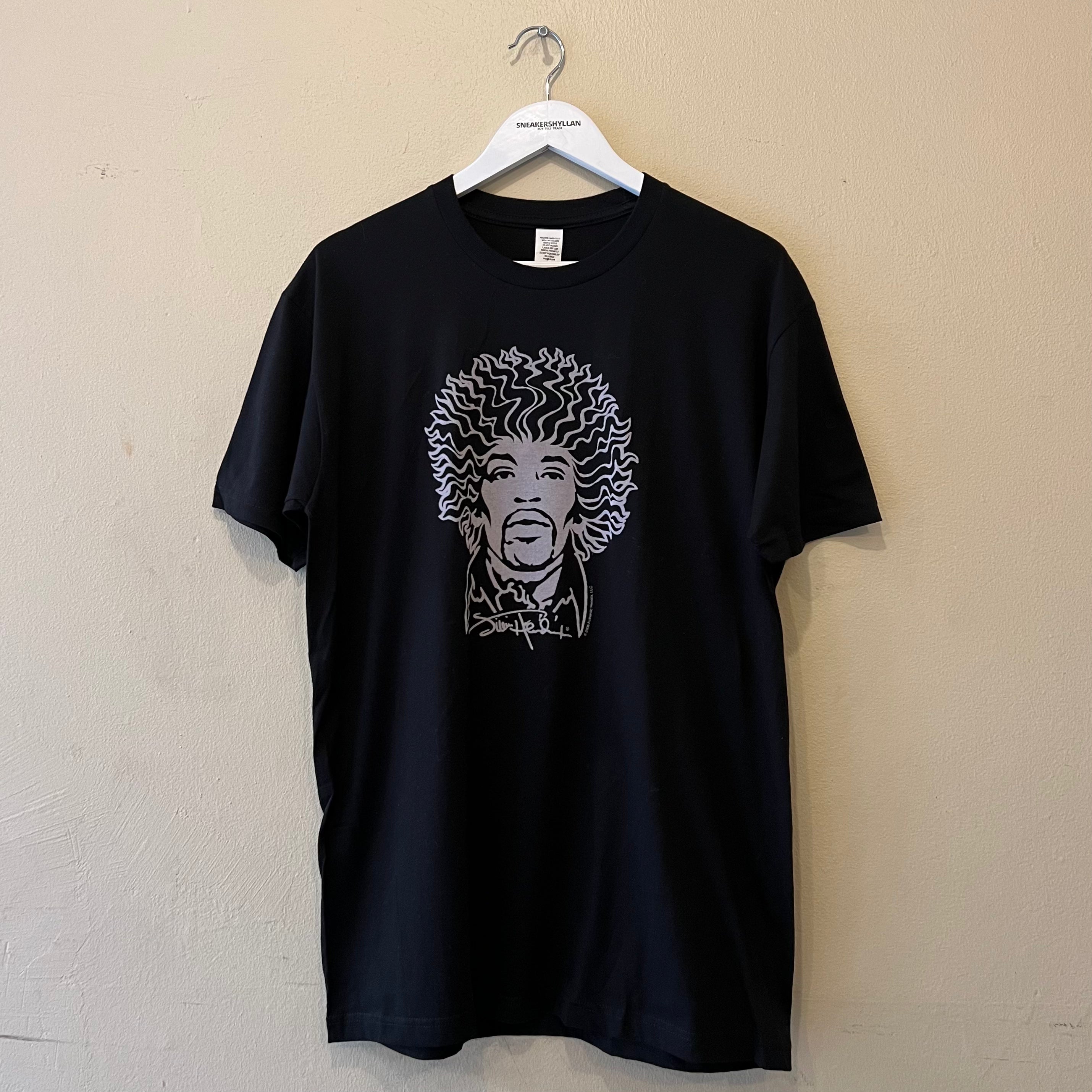 Jimi Hendrix 2006 Black Velvet Print Tshirt