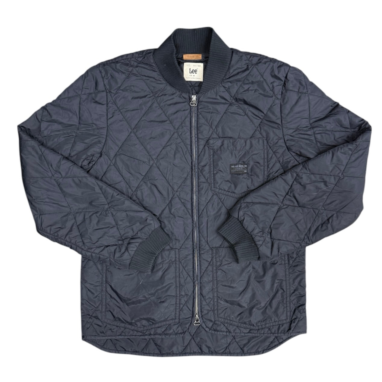 Lee Quilted Black Jacket