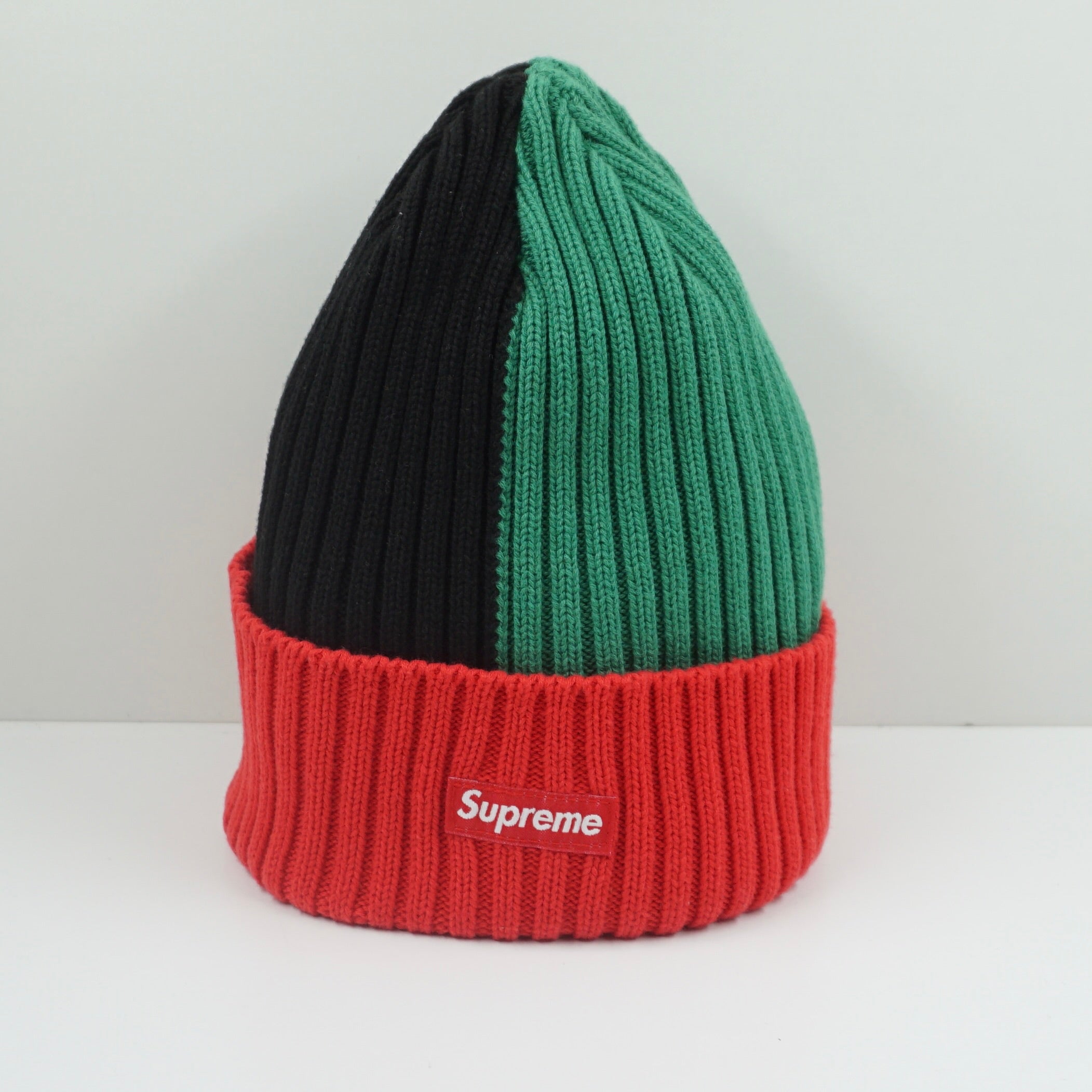 Supreme SS19 Overdyed Mixed Red Beanie