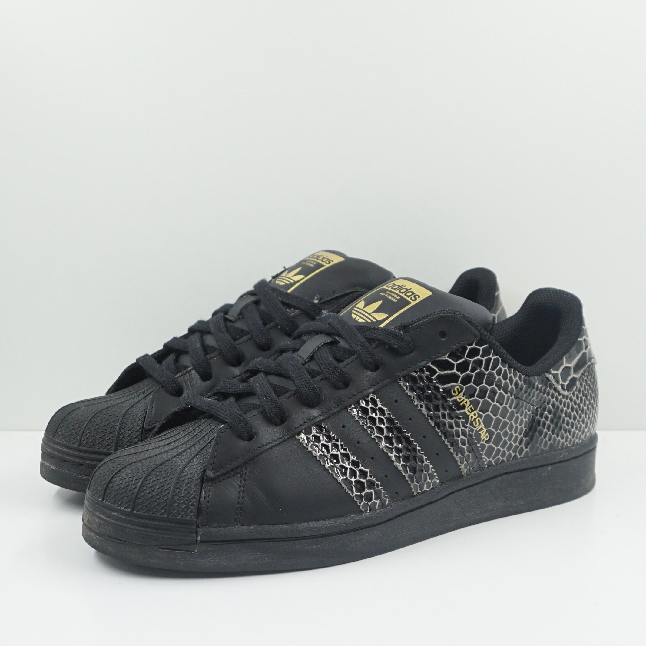 Adidas Superstar Snakeskin Core Black
