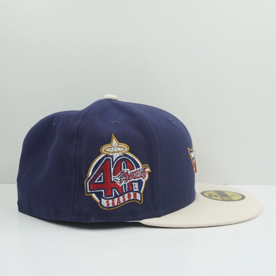 New Era Los Angeles Angels Blue Fitted Cap