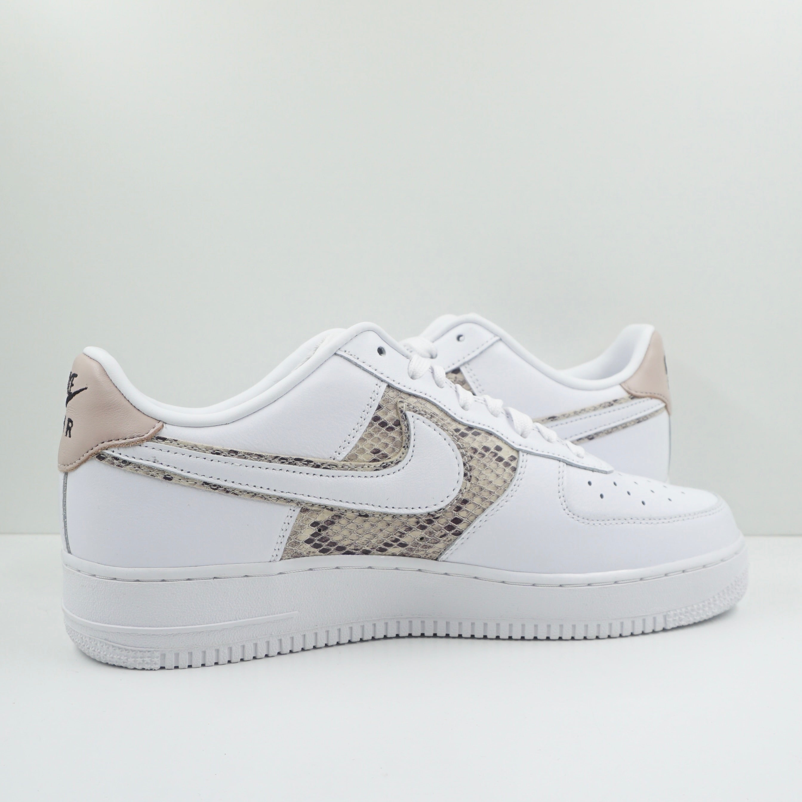 Nike Air Force 1 By You White Snakeskin
