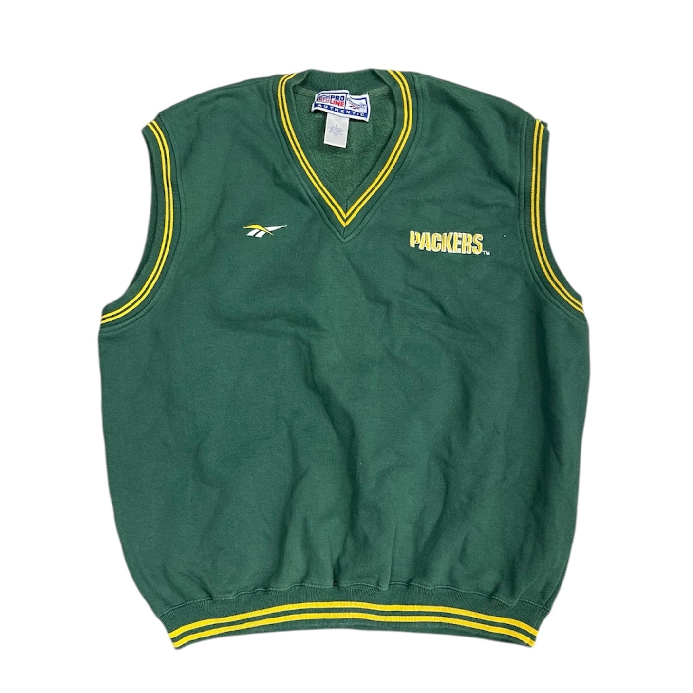 Reebok Pro Line Green Bay Packers NFL Vest