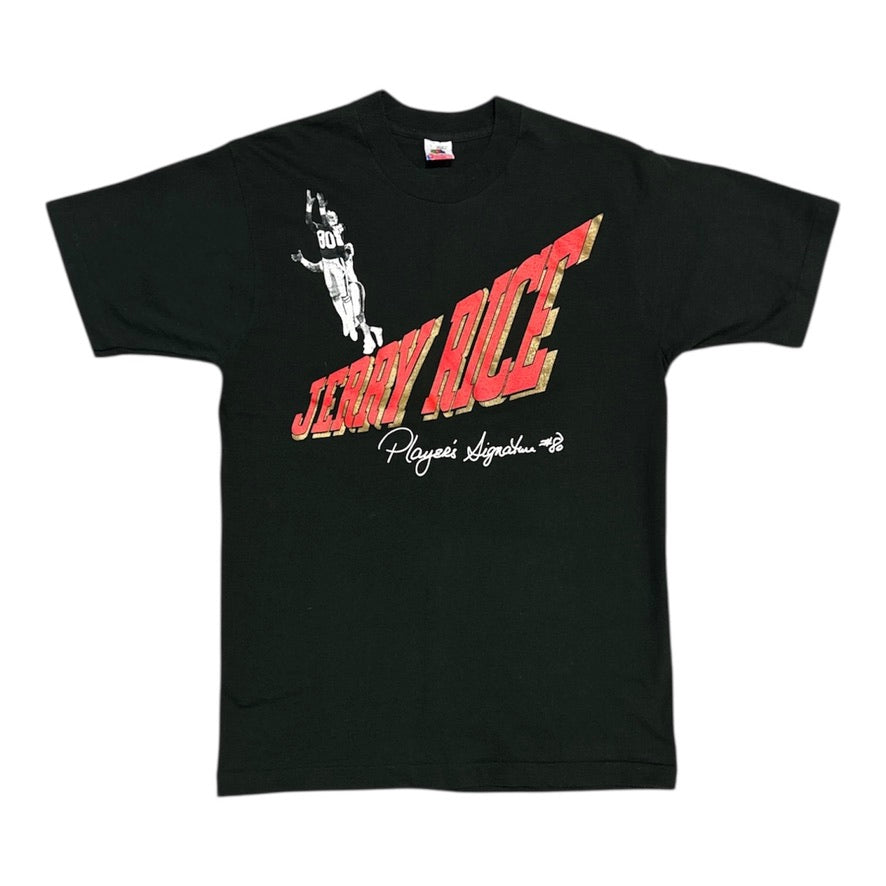 Fruit Of The Loom Jerry Rice Black Tshirt