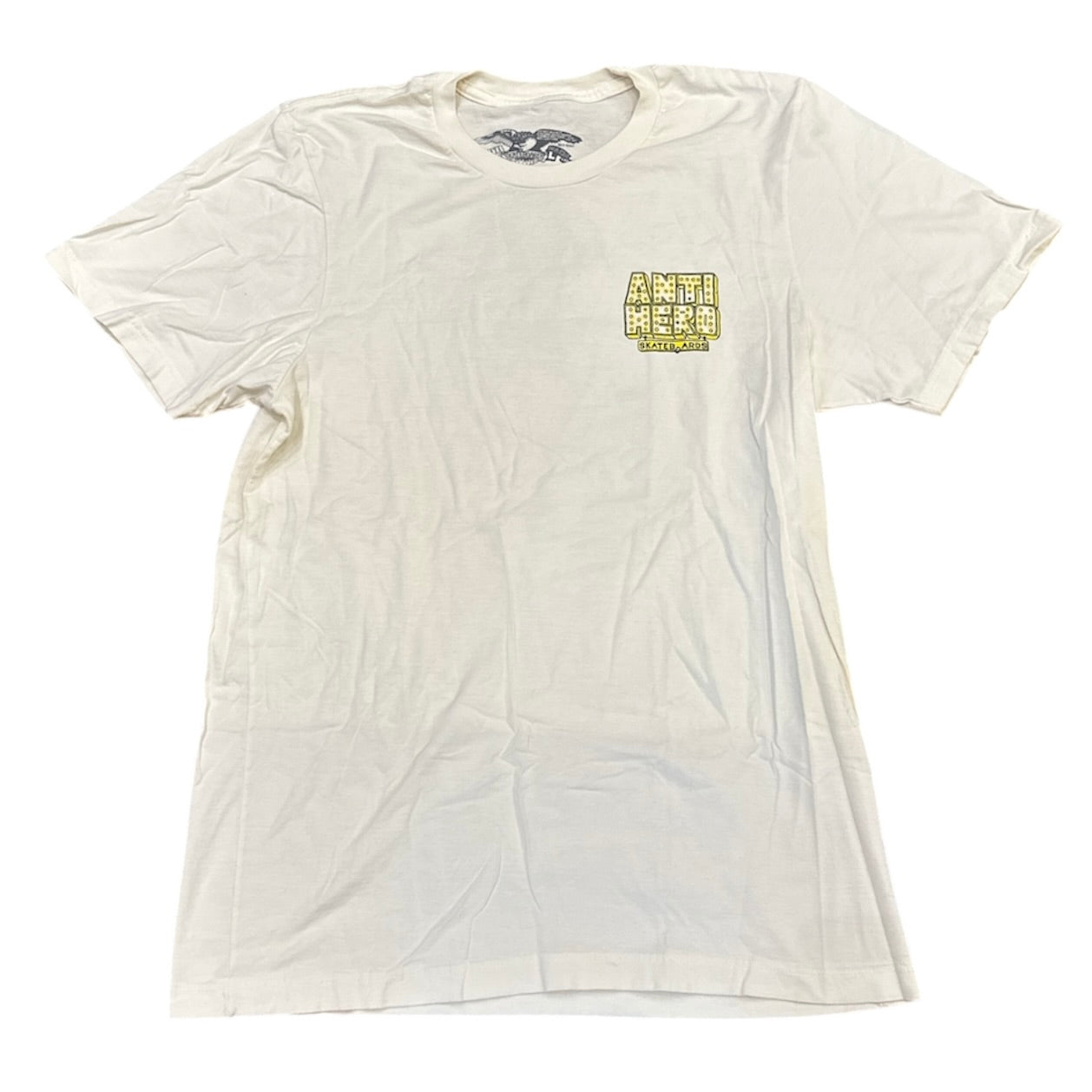 Anti Hero Skateboards Drunk Guy White Tshirt